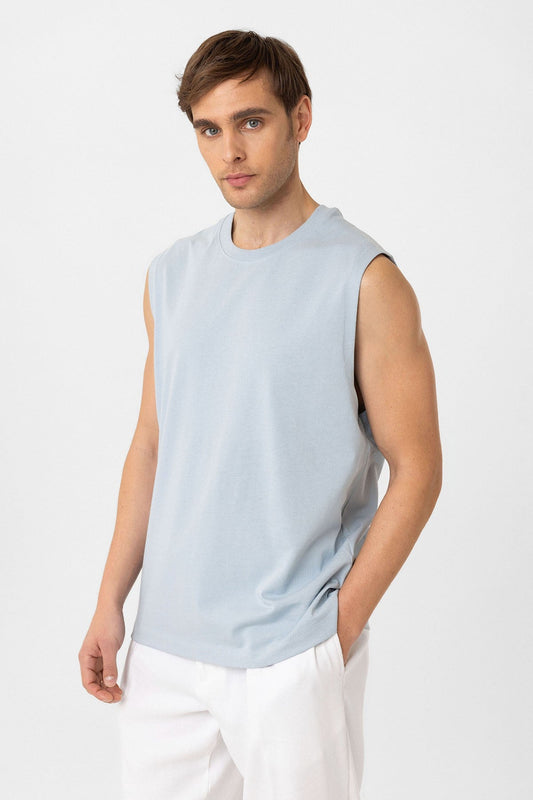 Antioch Relaxed Fit Men's Sleeveless T-Shirt