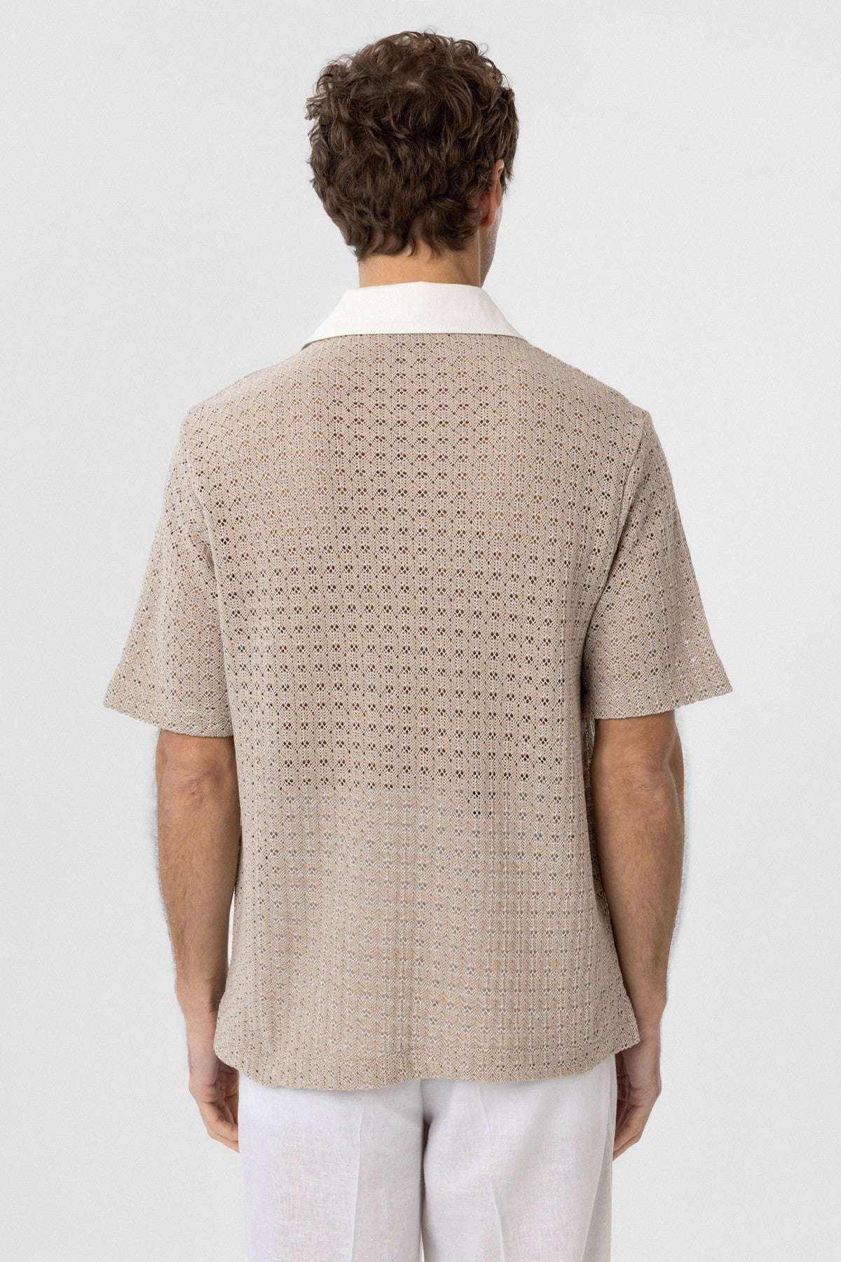 Antioch Polo-Neck Knit Men's T-Shirt