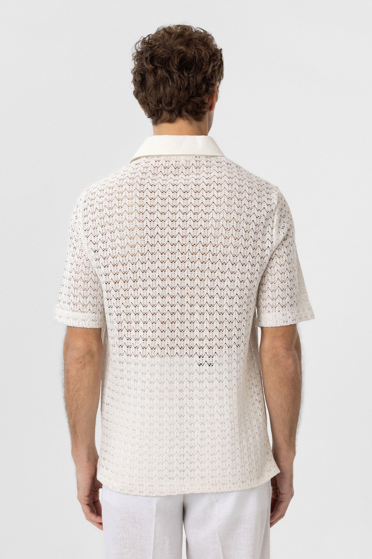Antioch Polo-Neck Knit Men's T-Shirt