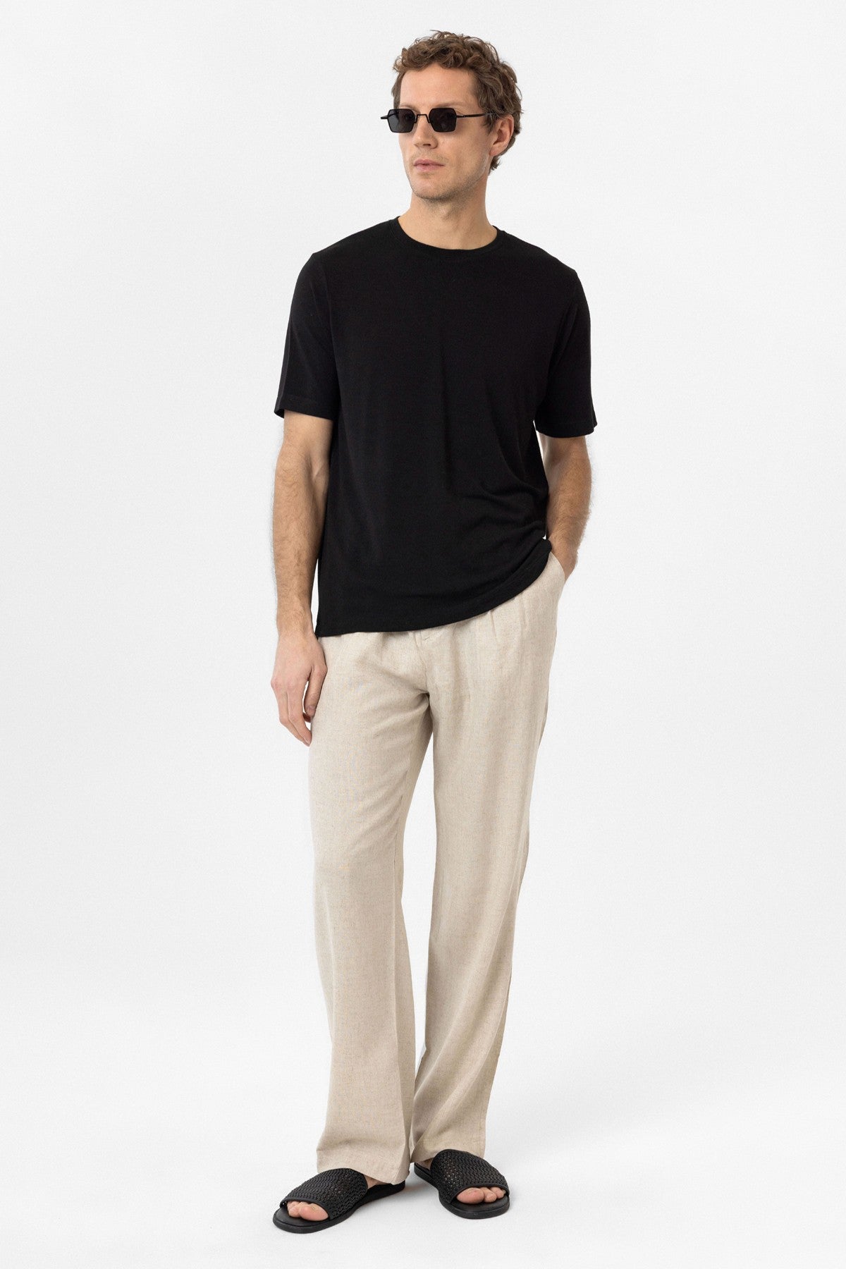 Regular Fit Basic Men's T-Shirt