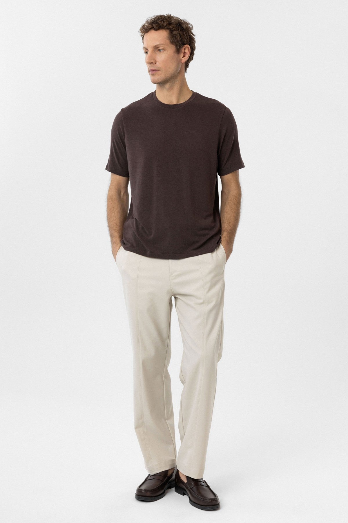 Regular Fit Basic Men's T-Shirt