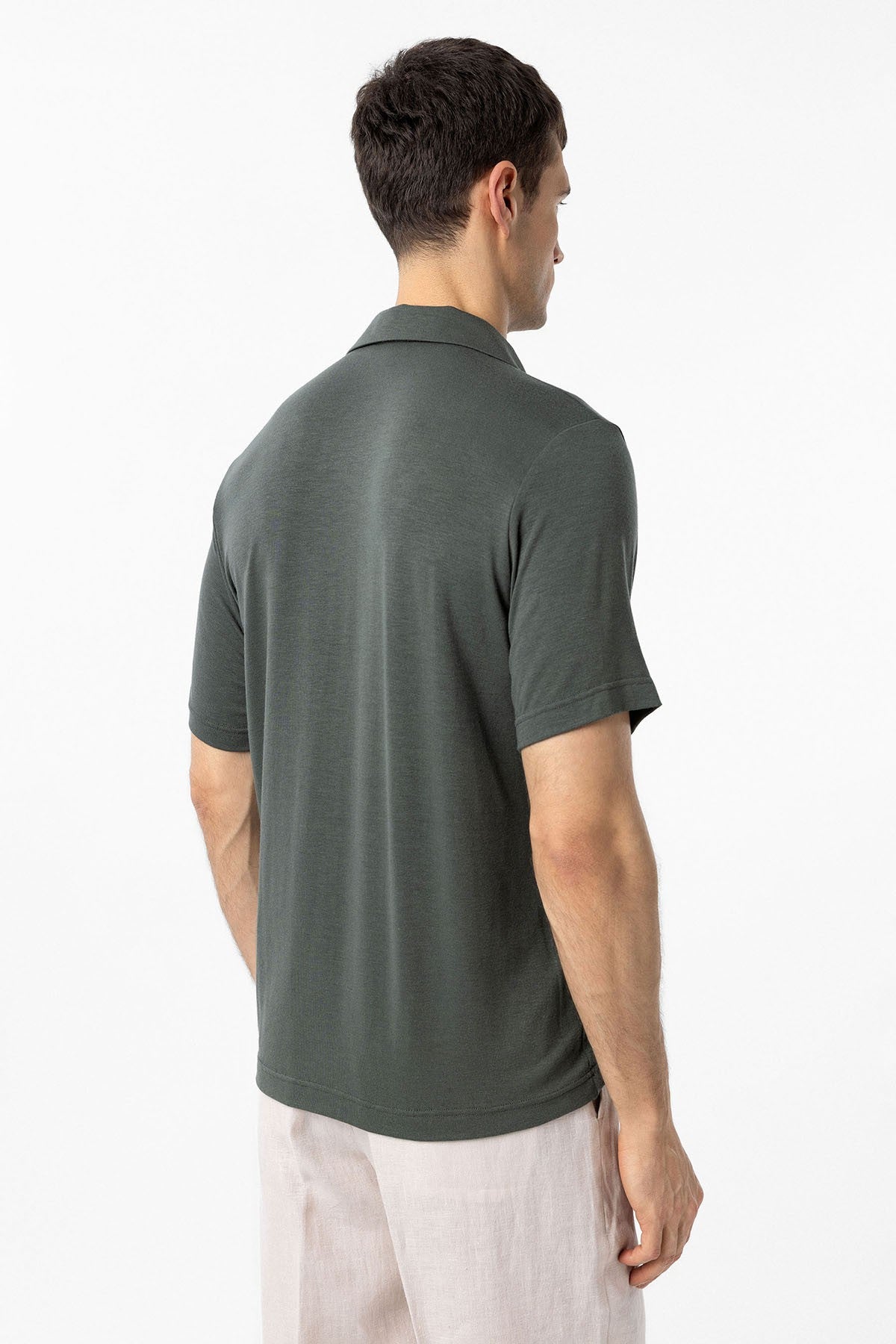Antioch Regular-Fit Polo-Neck Men's T-Shirt