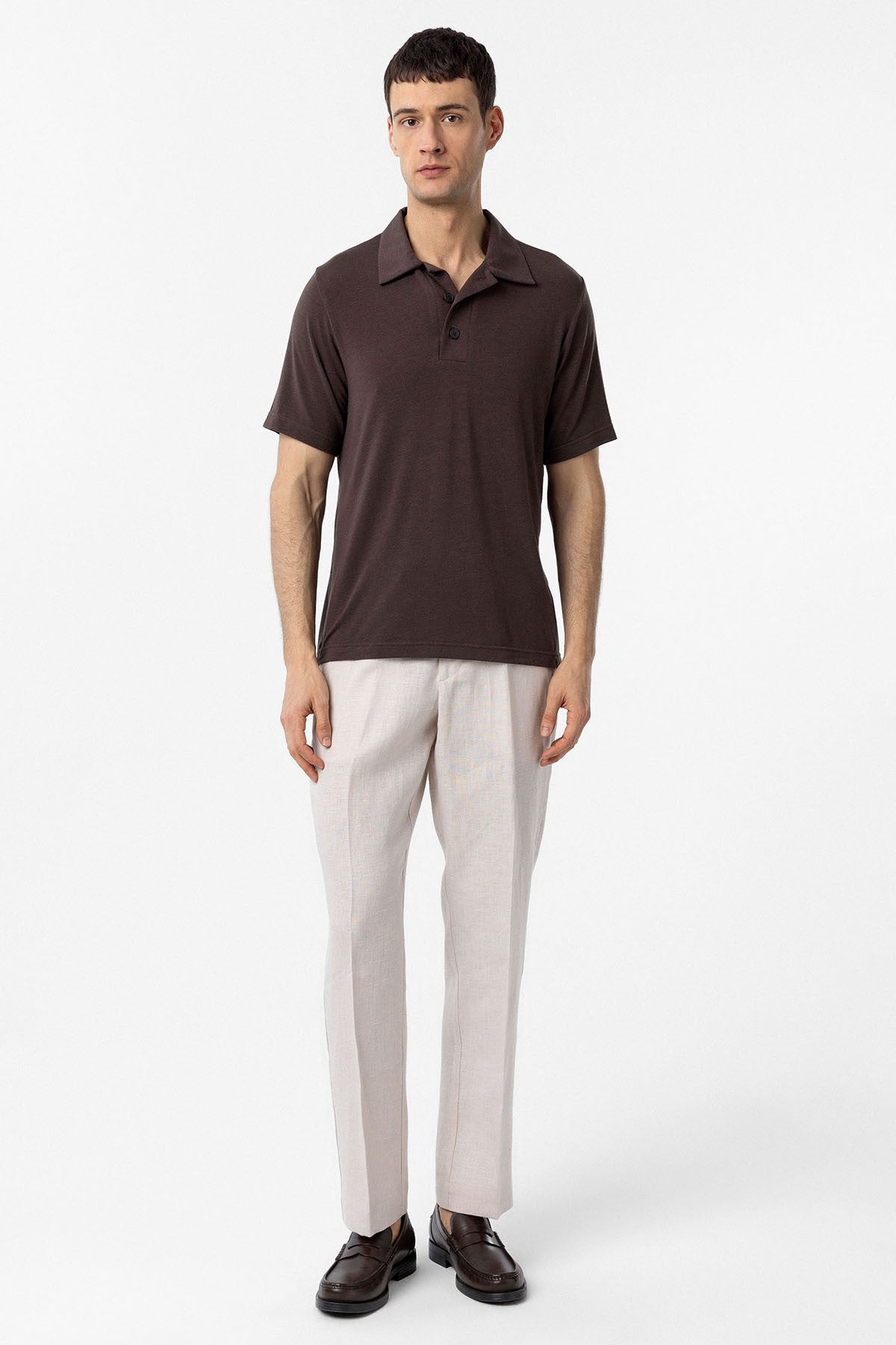 Antioch Regular-Fit Polo-Neck Men's T-Shirt