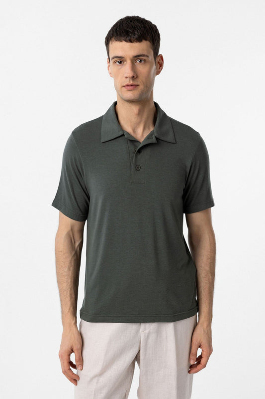 Antioch Regular-Fit Polo-Neck Men's T-Shirt