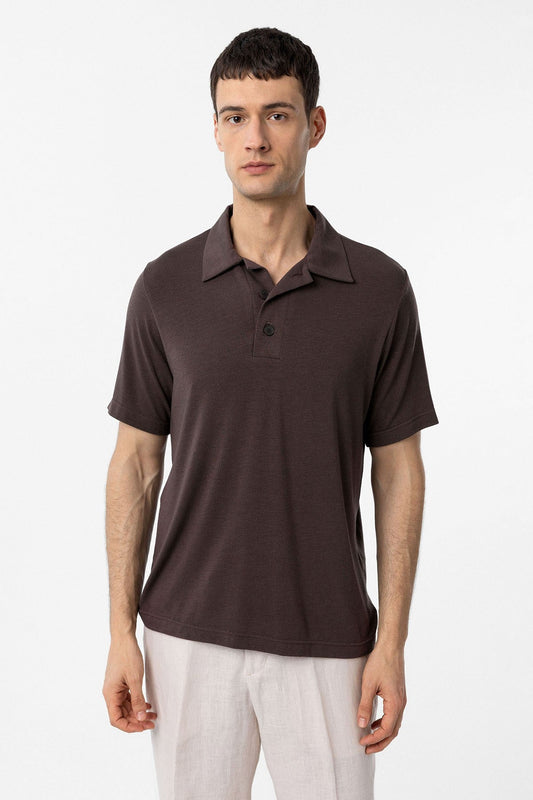 Antioch Regular-Fit Polo-Neck Men's T-Shirt