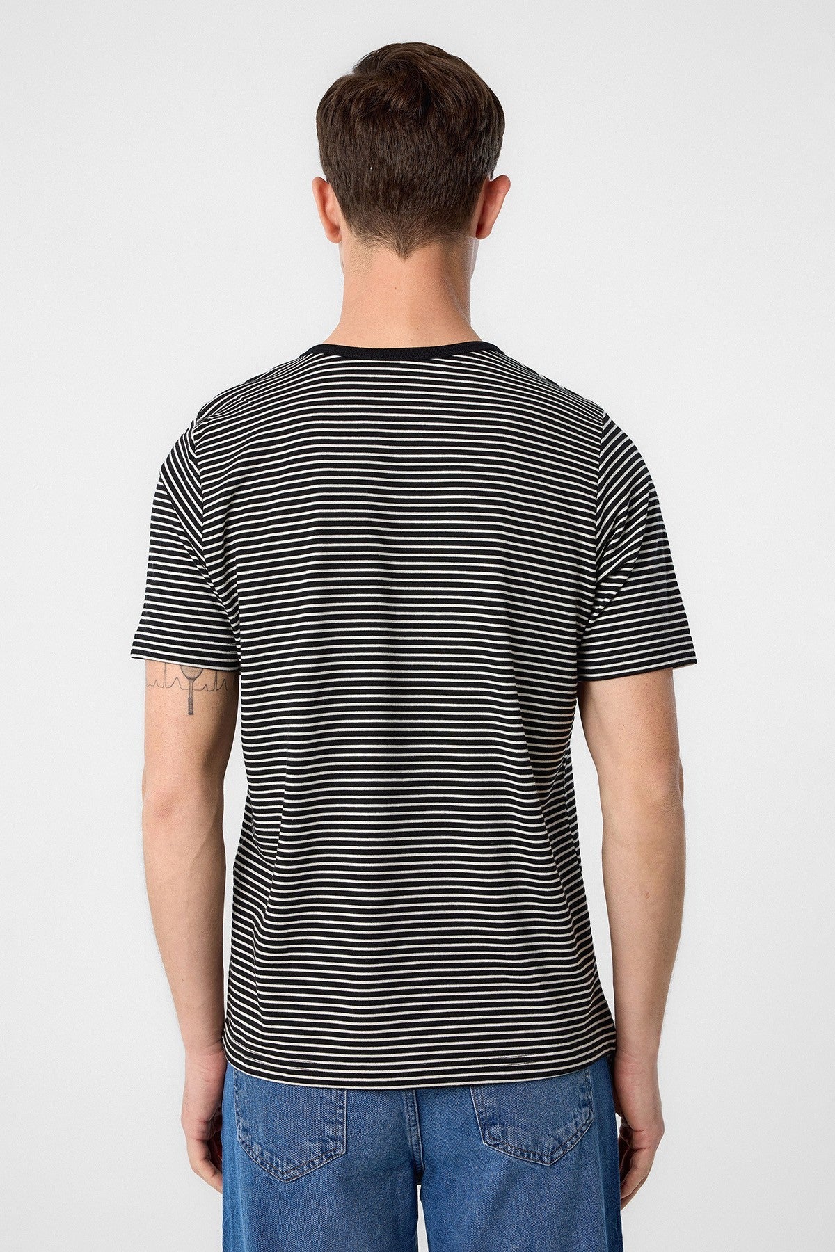 Antioch Regular Fit Striped Men's T-Shirt