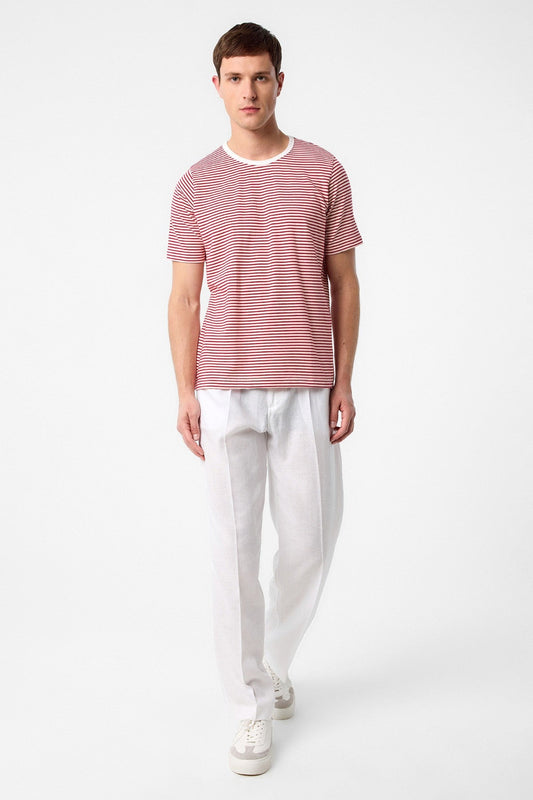 Antioch Regular Fit Striped Men's T-Shirt