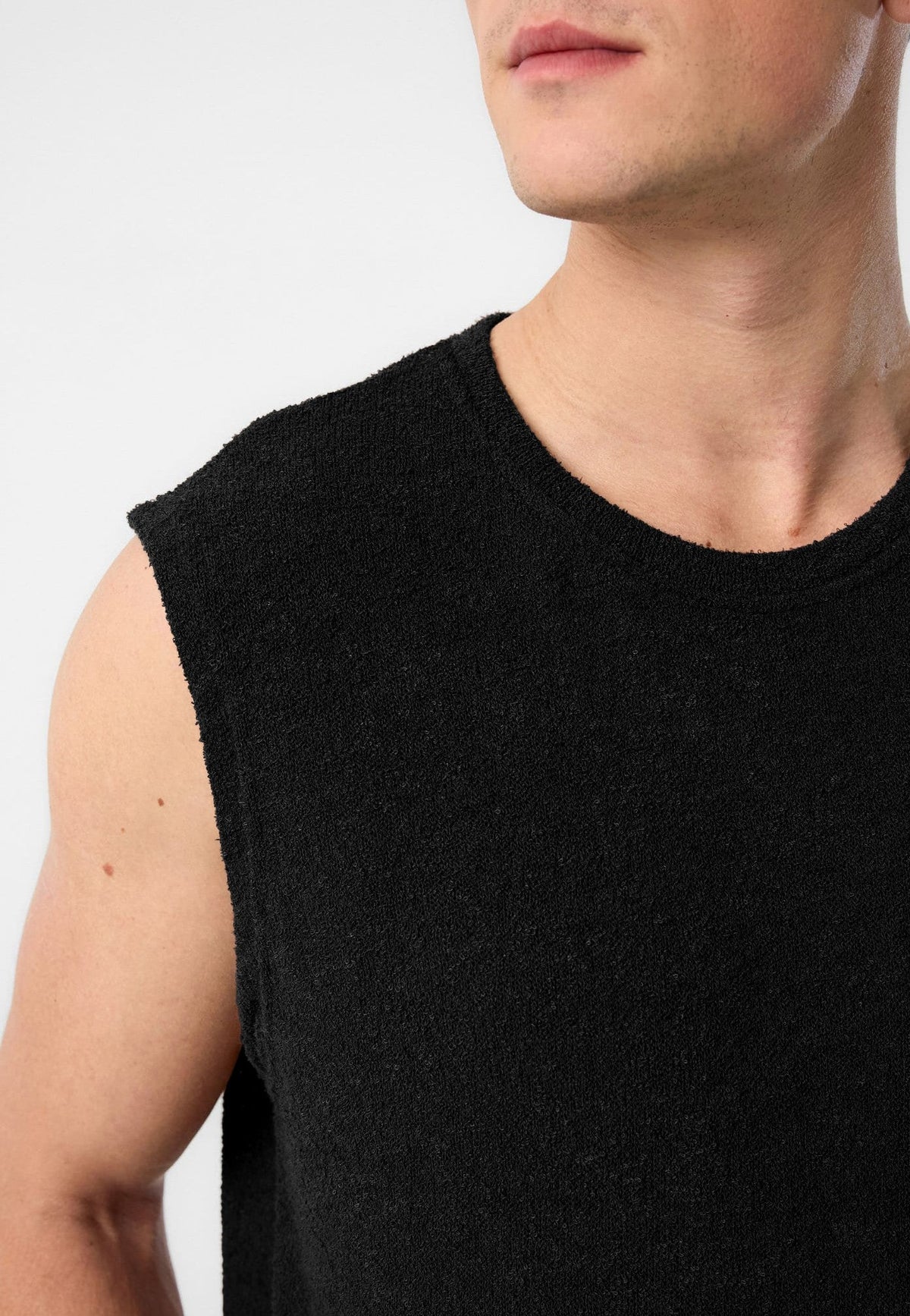 Antioch Textured Men's Sleeveless T-Shirt