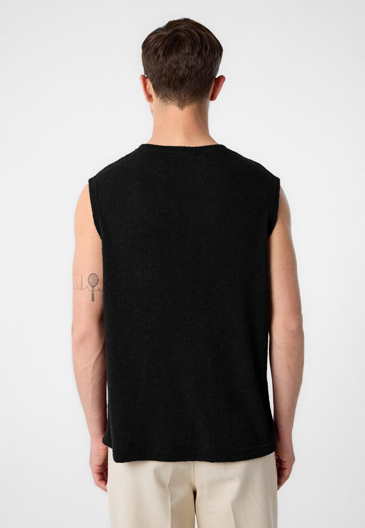 Antioch Textured Men's Sleeveless T-Shirt