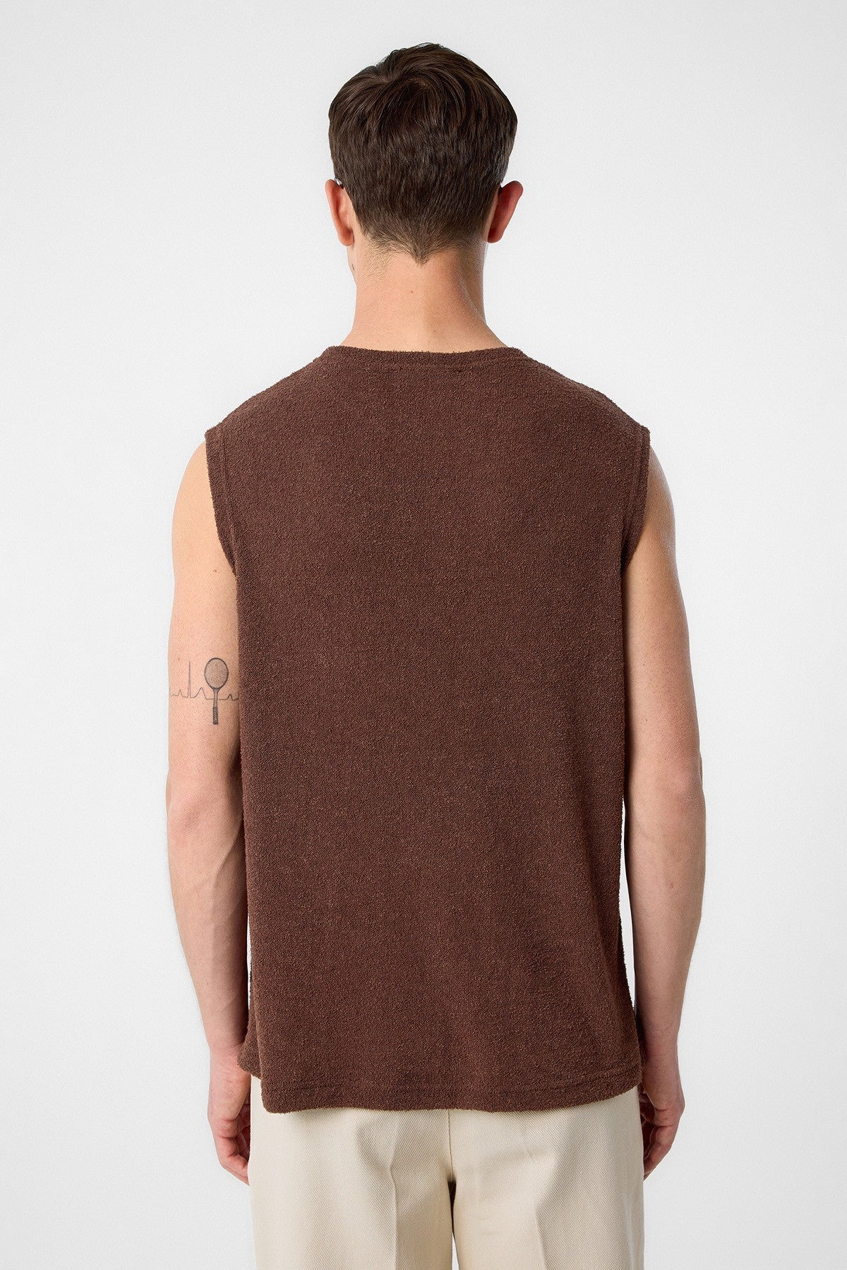 Antioch Textured Men's Sleeveless T-Shirt