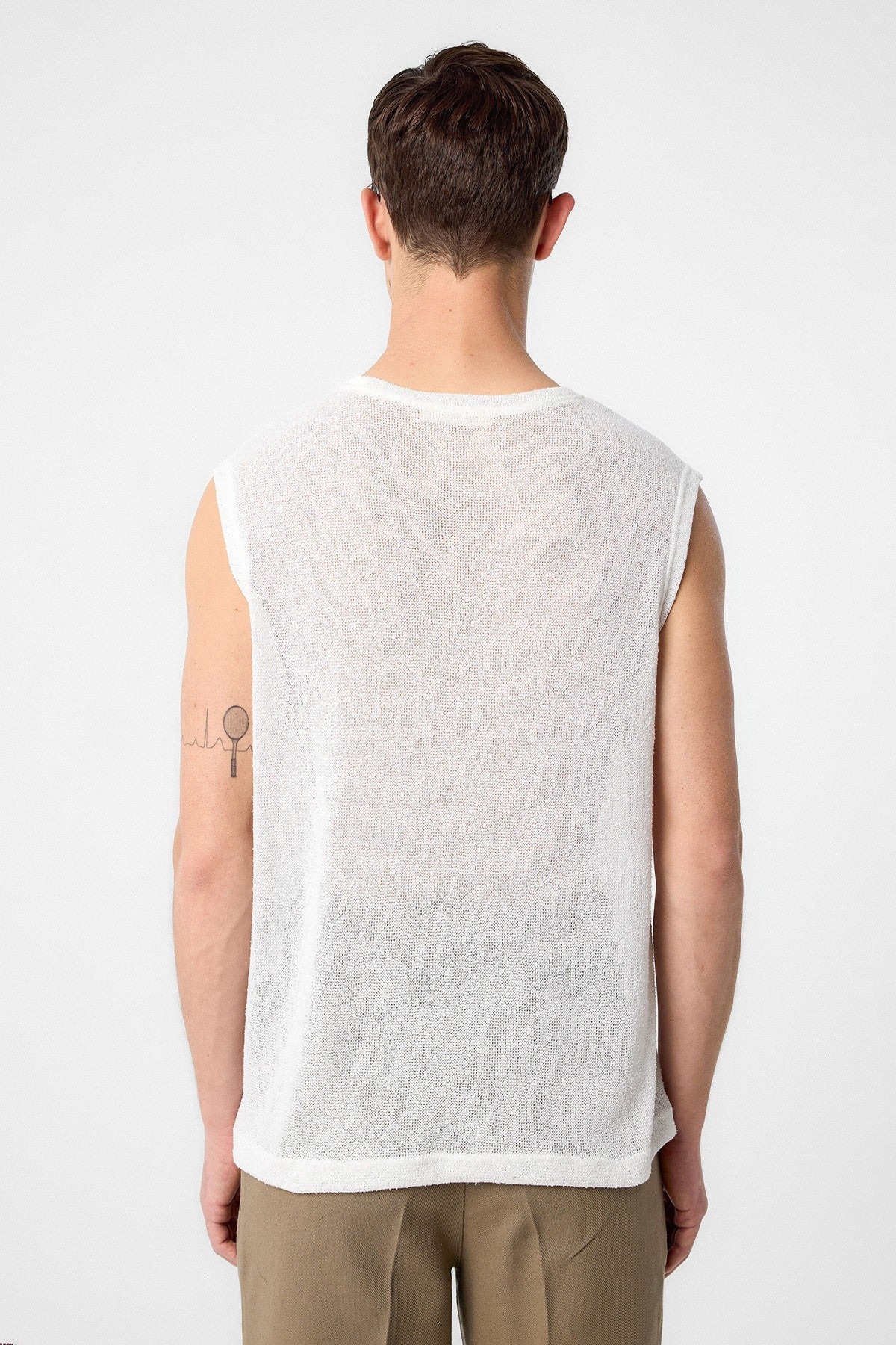 Antioch Textured Men's Sleeveless T-Shirt