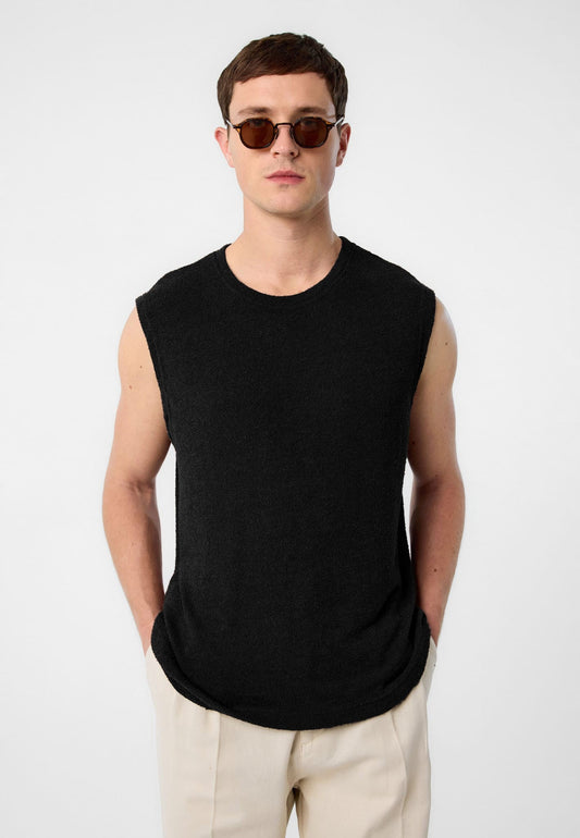 Antioch Textured Men's Sleeveless T-Shirt
