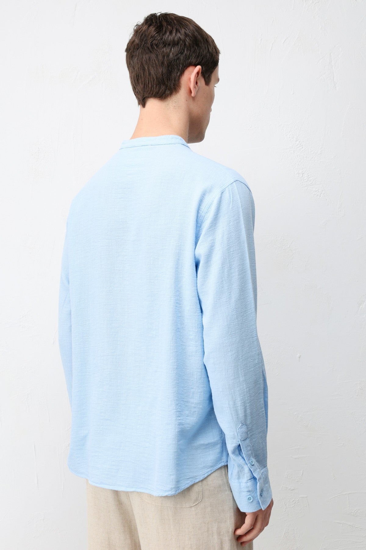 Antioch Crew-Neck Cotton Men's Shirt
