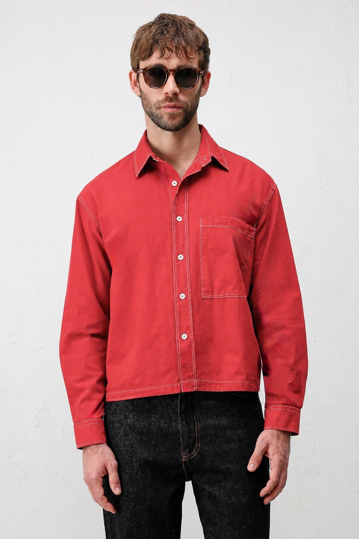 Boxy Fit Men's Shirt