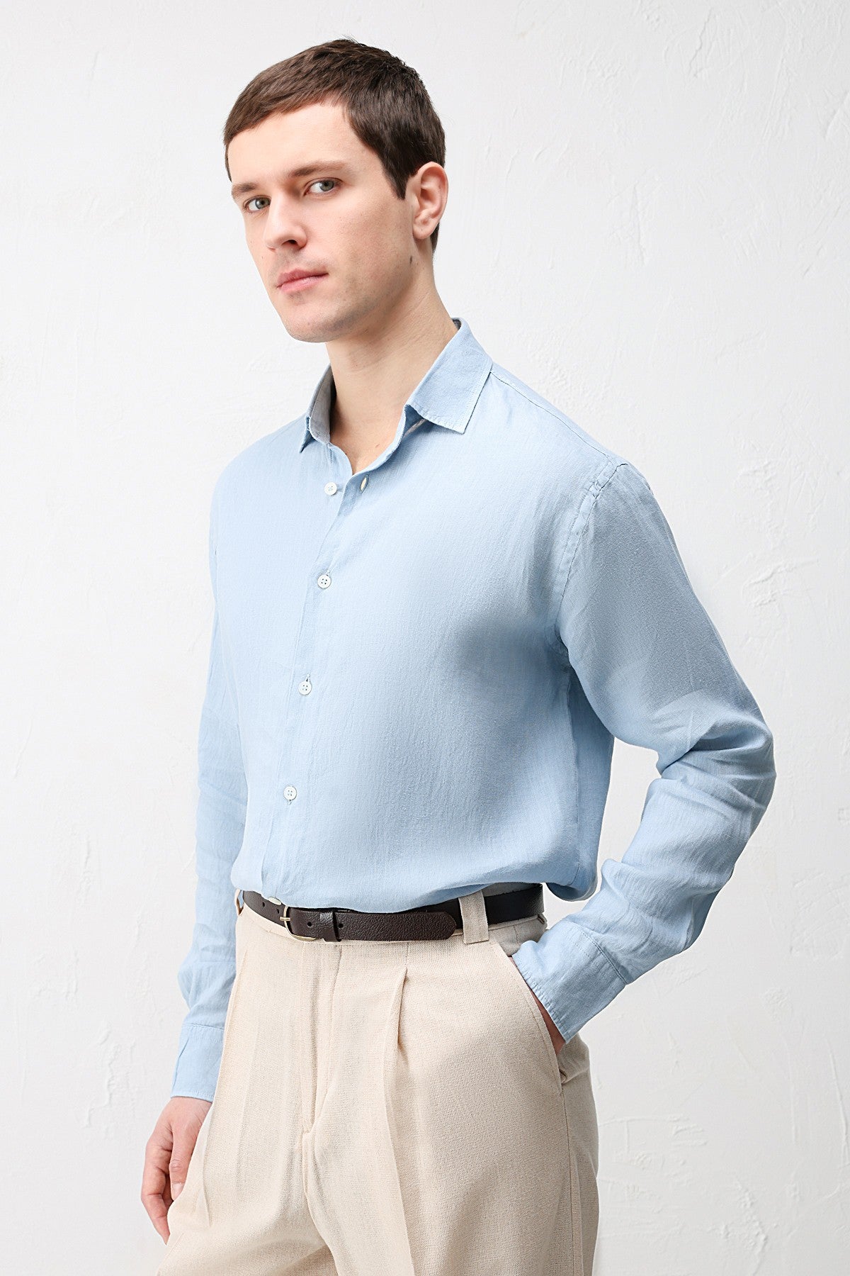 Antioch 100% Linen Relaxed-Fit Men's Shirt