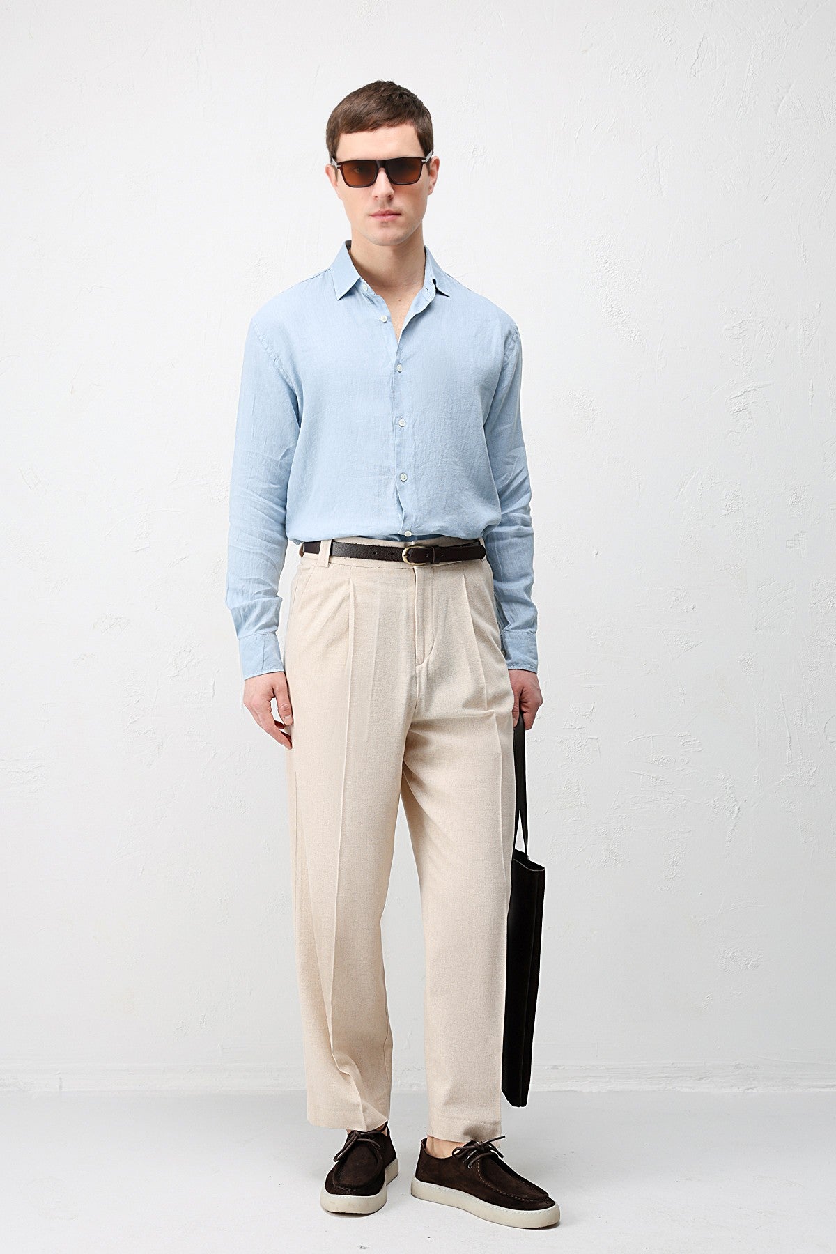Antioch 100% Linen Relaxed-Fit Men's Shirt