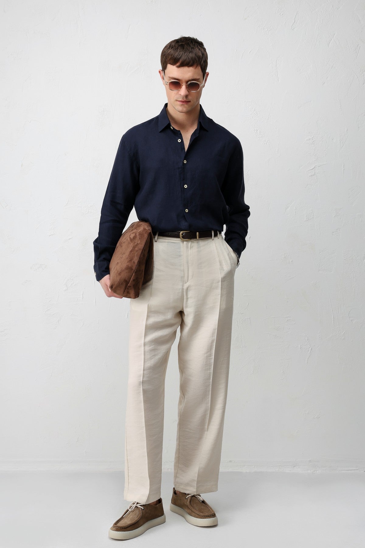 Antioch 100% Linen Relaxed-Fit Men's Shirt