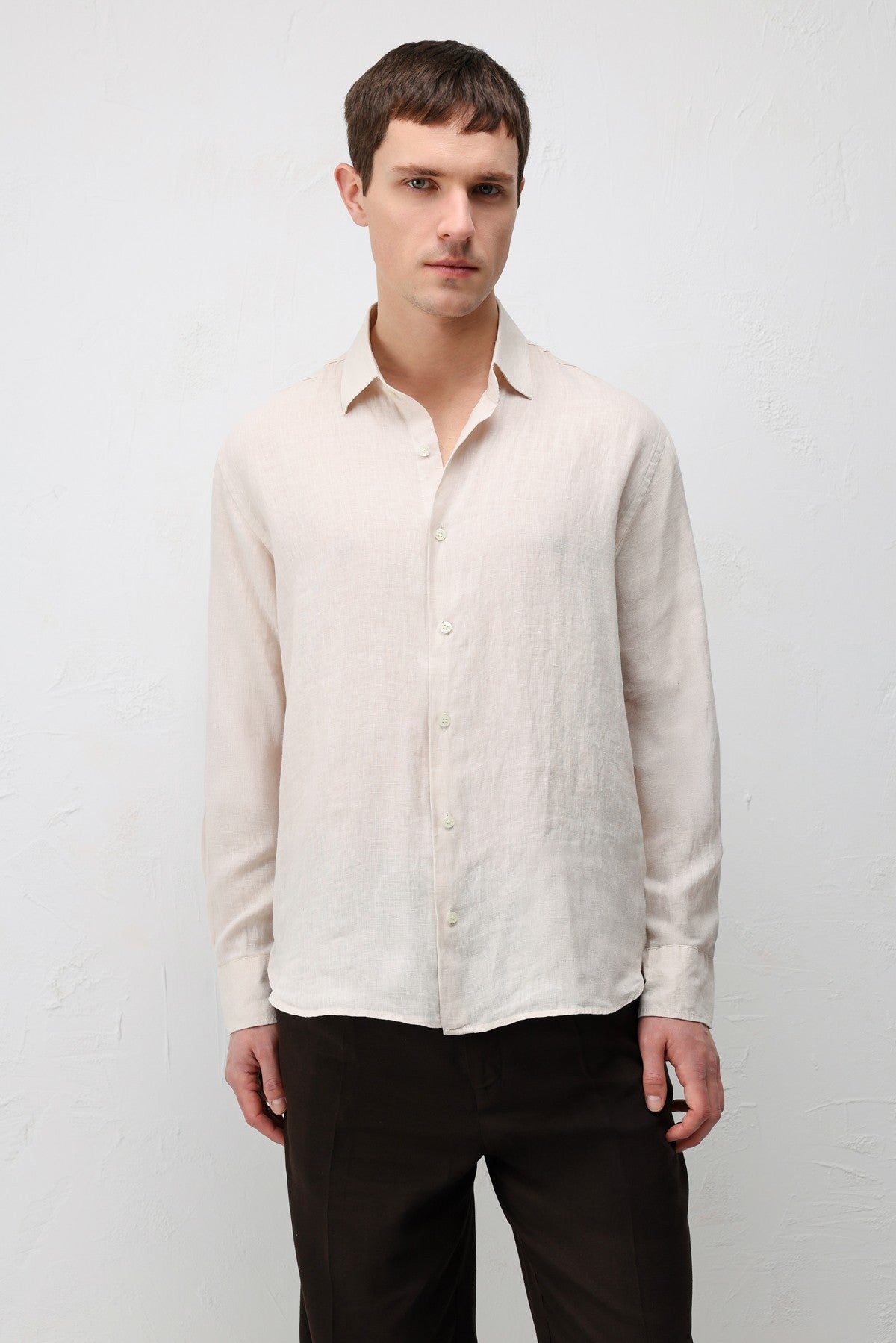 Antioch 100% Linen Relaxed-Fit Men's Shirt