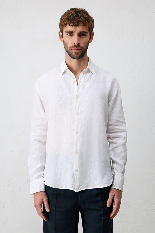 Antioch 100% Linen Relaxed-Fit Men's Shirt