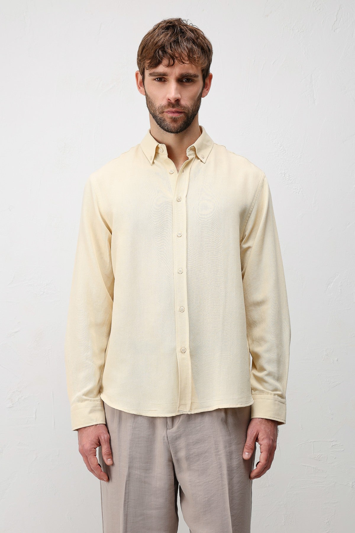 Antioch Linen-Blend Relaxed-Fit Men's Shirt
