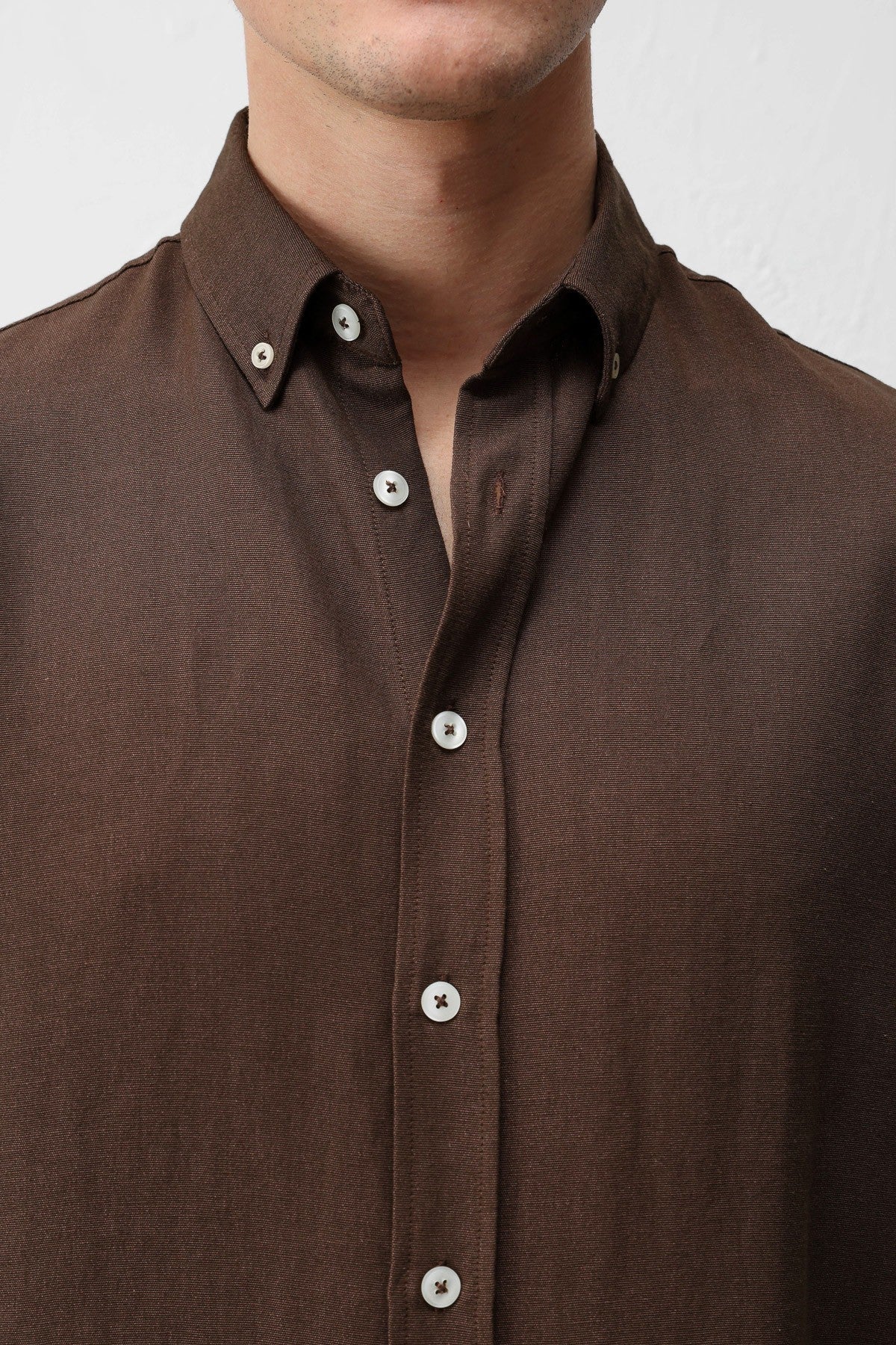 Antioch Linen-Blend Relaxed-Fit Men's Shirt