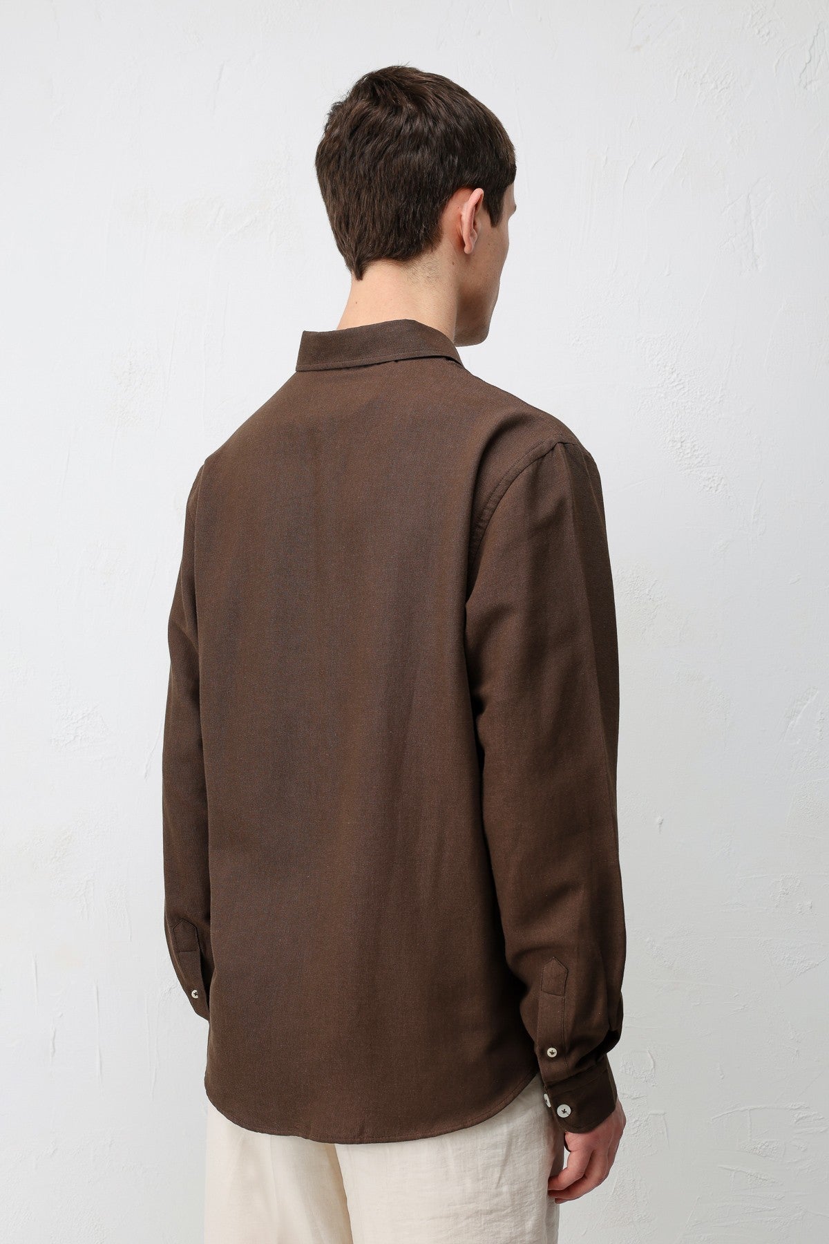 Antioch Linen-Blend Relaxed-Fit Men's Shirt