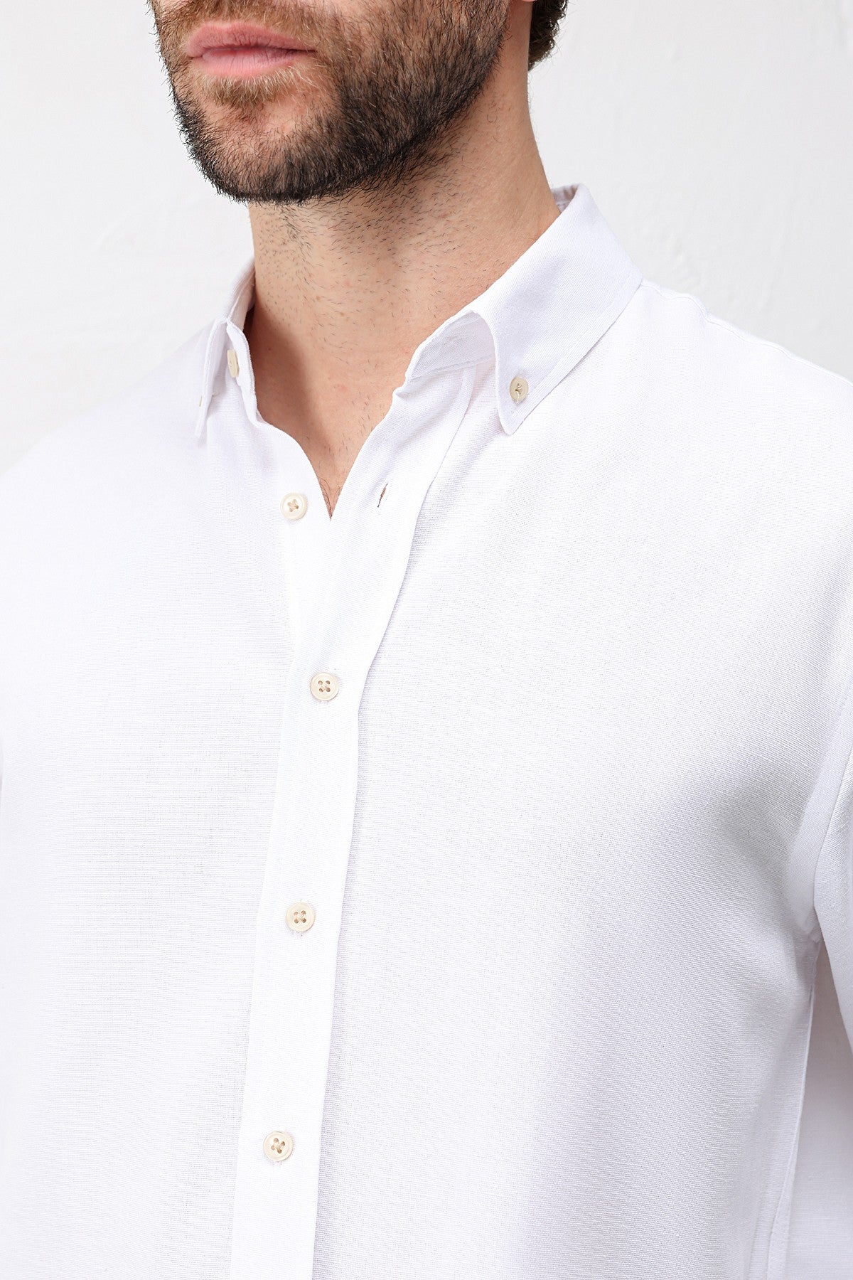 Antioch Linen-Blend Relaxed-Fit Men's Shirt