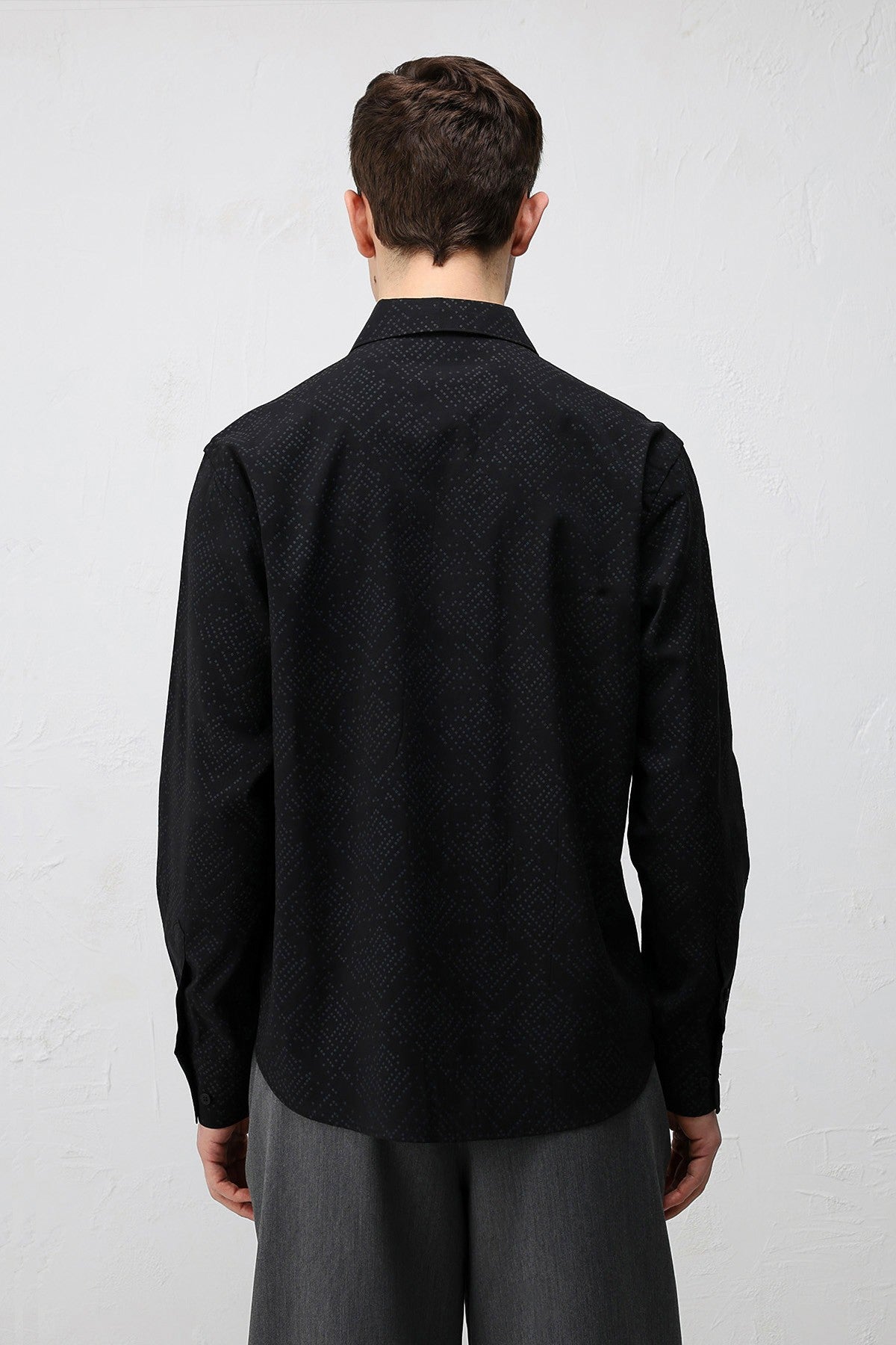 Antioch Men's Shirt with Modal Blend and Textured Fabric