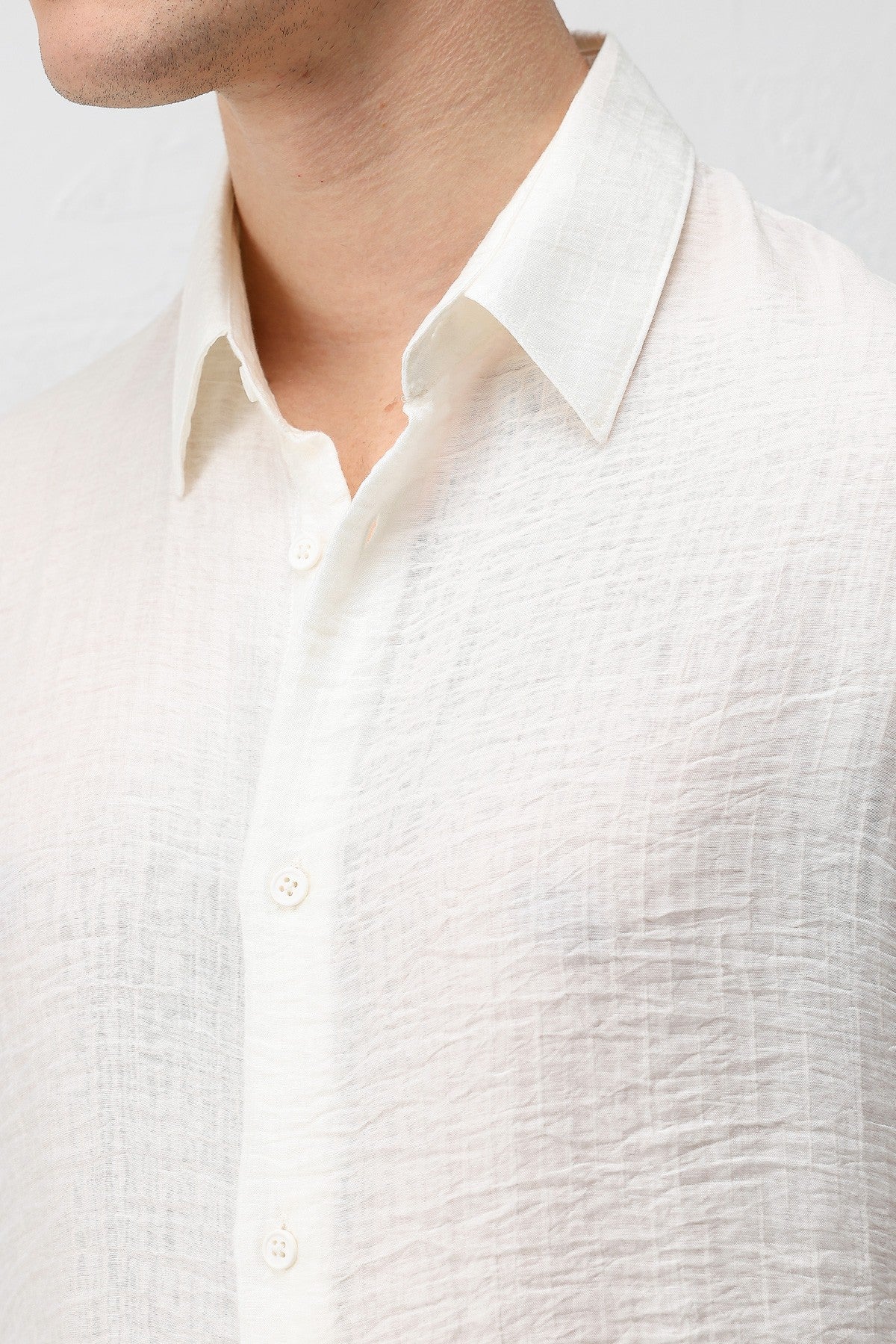 Antioch Crinkled Relax Fit Men's Shirt