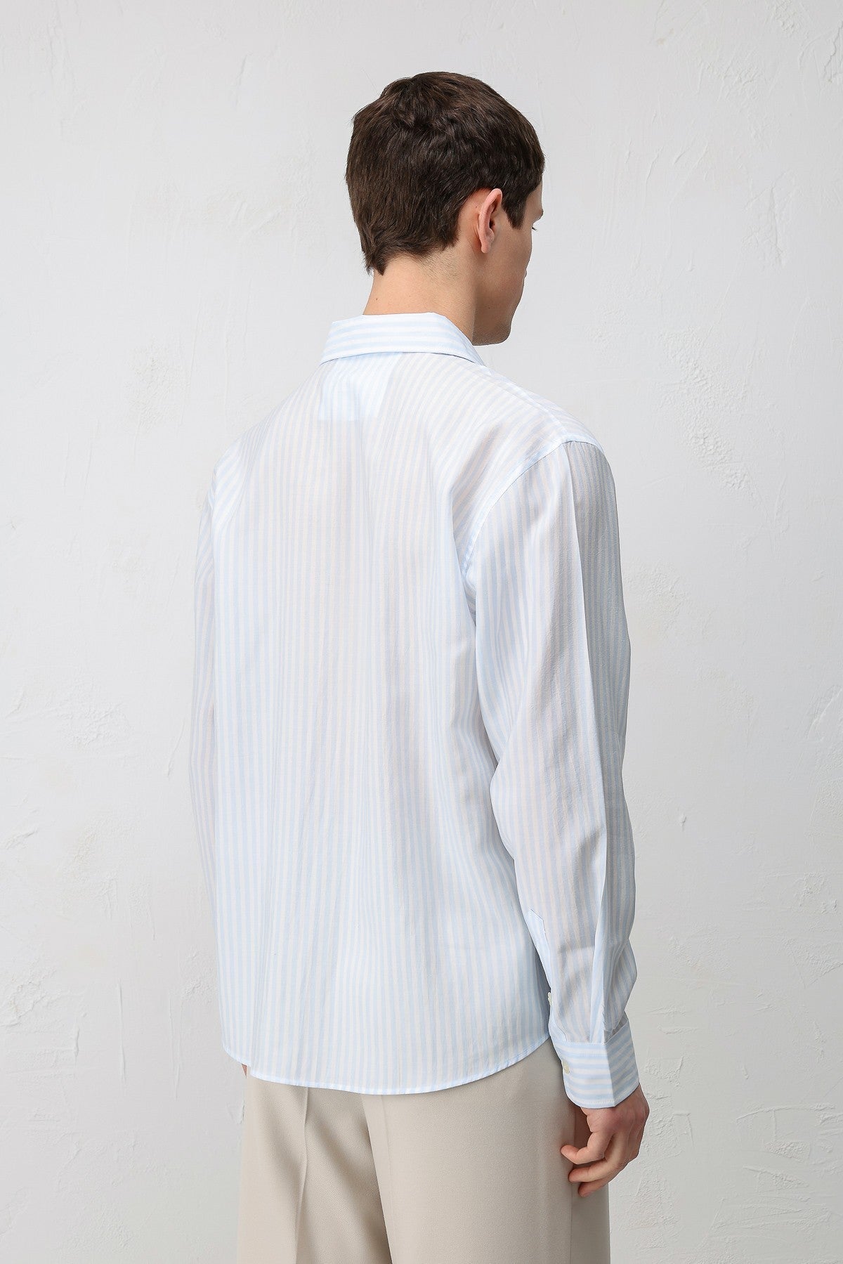 Antioch Lyocell-Blend Relaxed-Fit Striped Men's Shirt