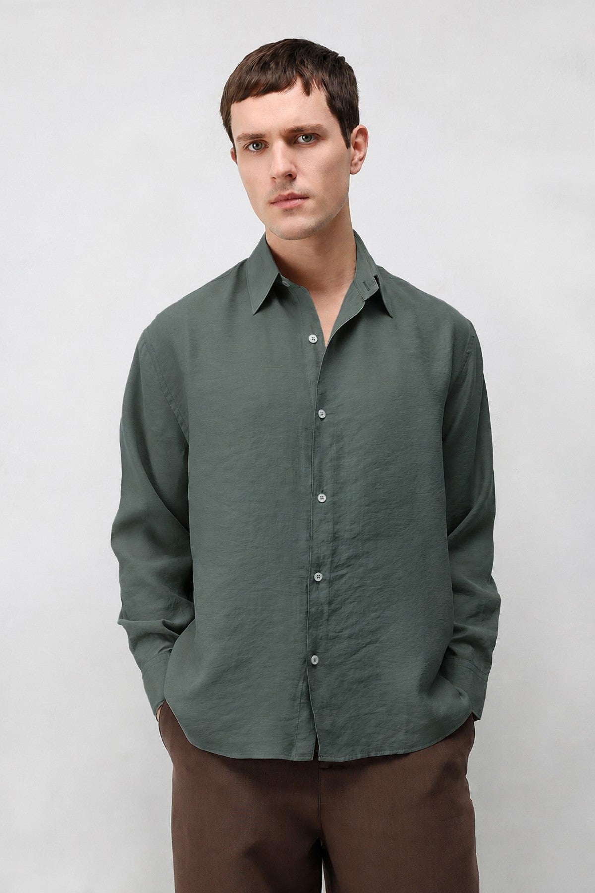Antioch Modal-Blend Relaxed-Fit Men's Shirt