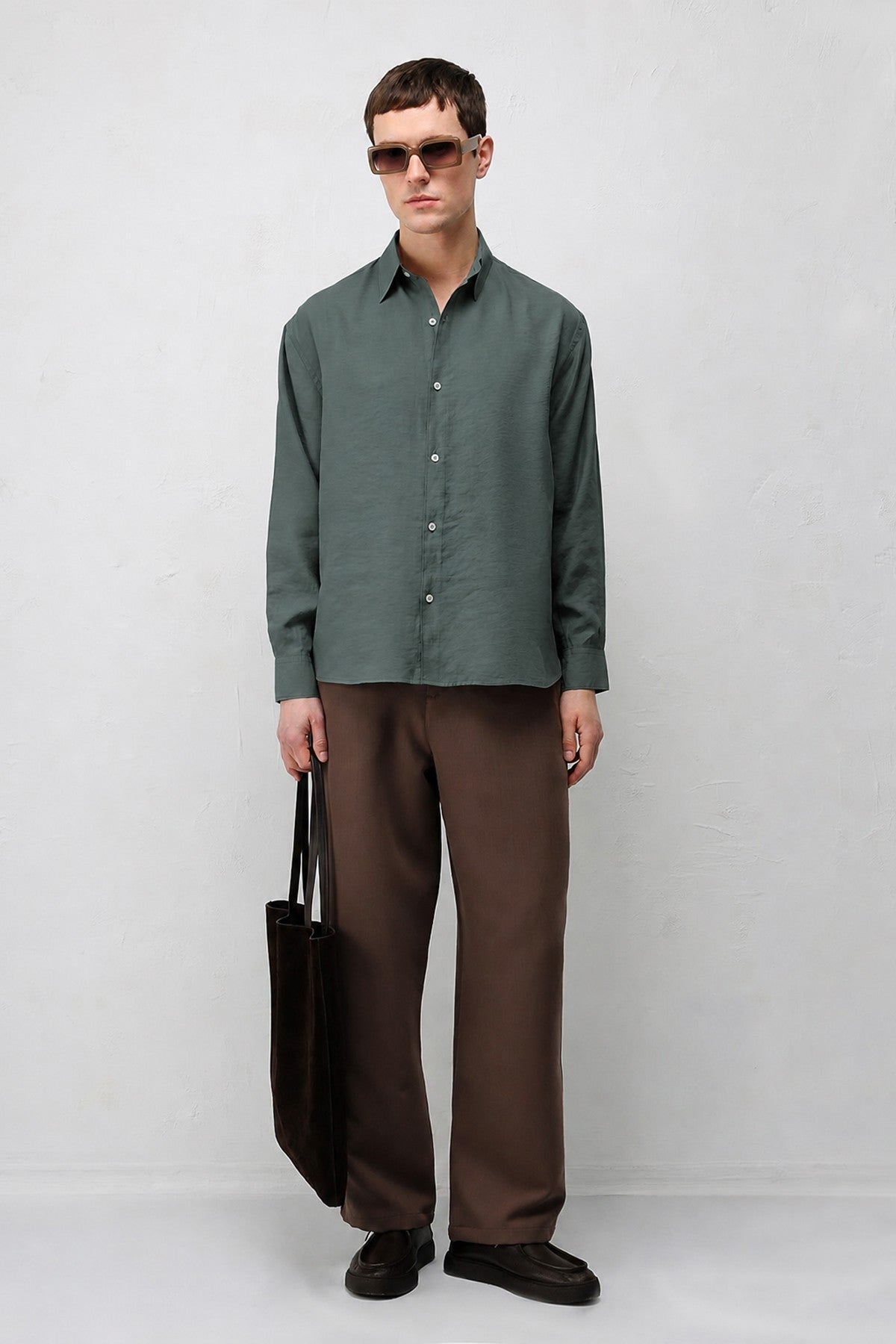 Antioch Modal-Blend Relaxed-Fit Men's Shirt