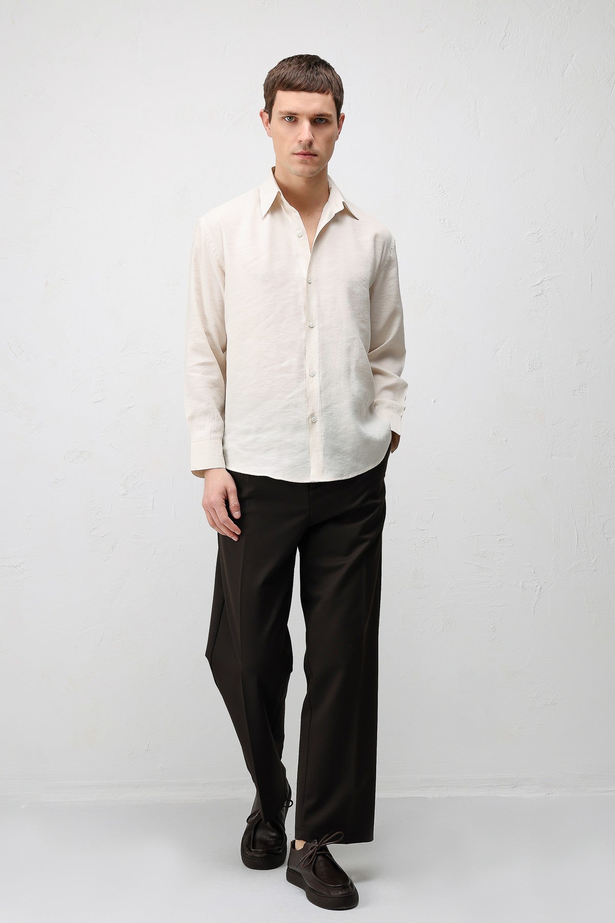 Antioch Modal-Blend Relaxed-Fit Men's Shirt