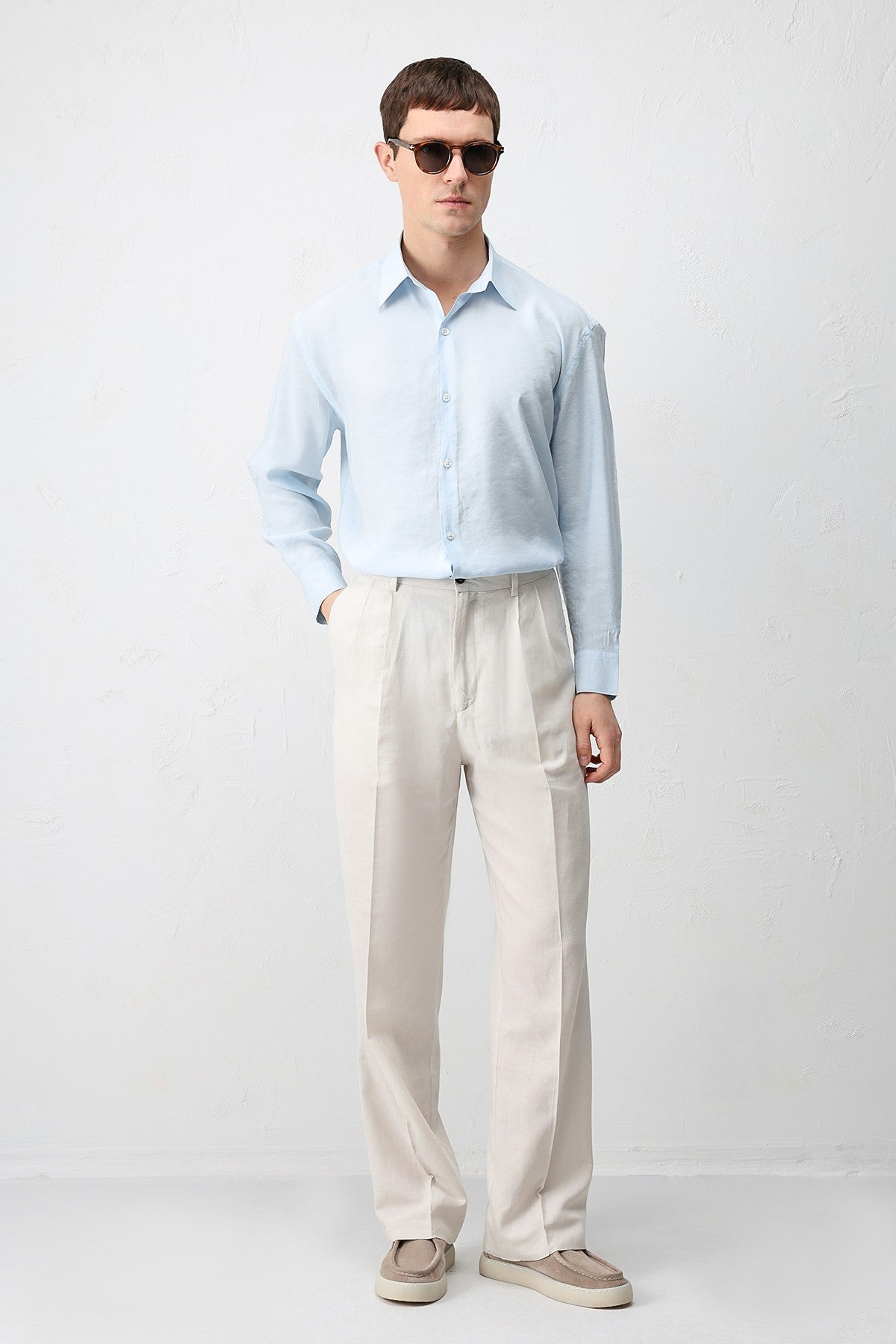 Antioch Modal-Blend Relaxed-Fit Men's Shirt