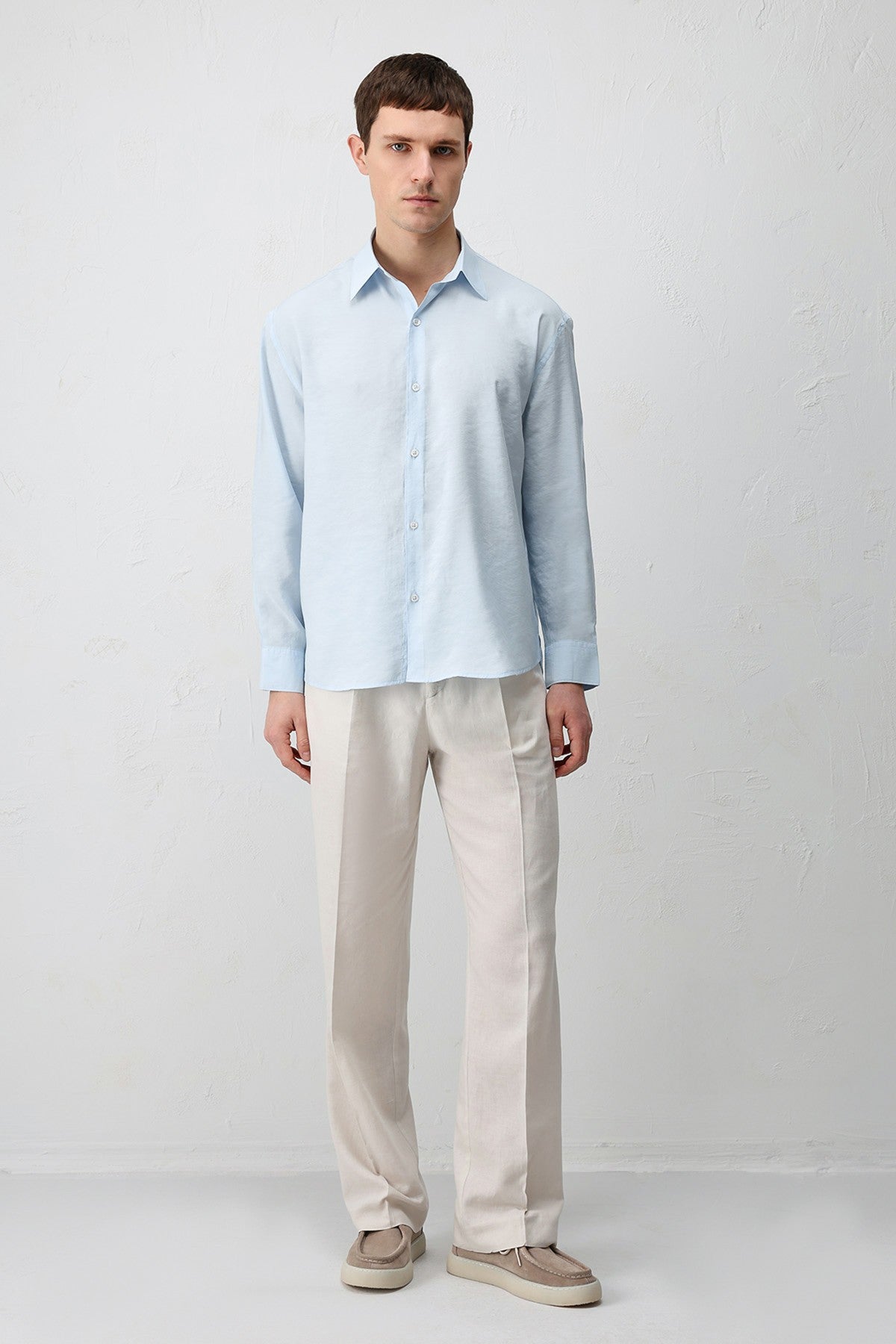 Antioch Modal-Blend Relaxed-Fit Men's Shirt