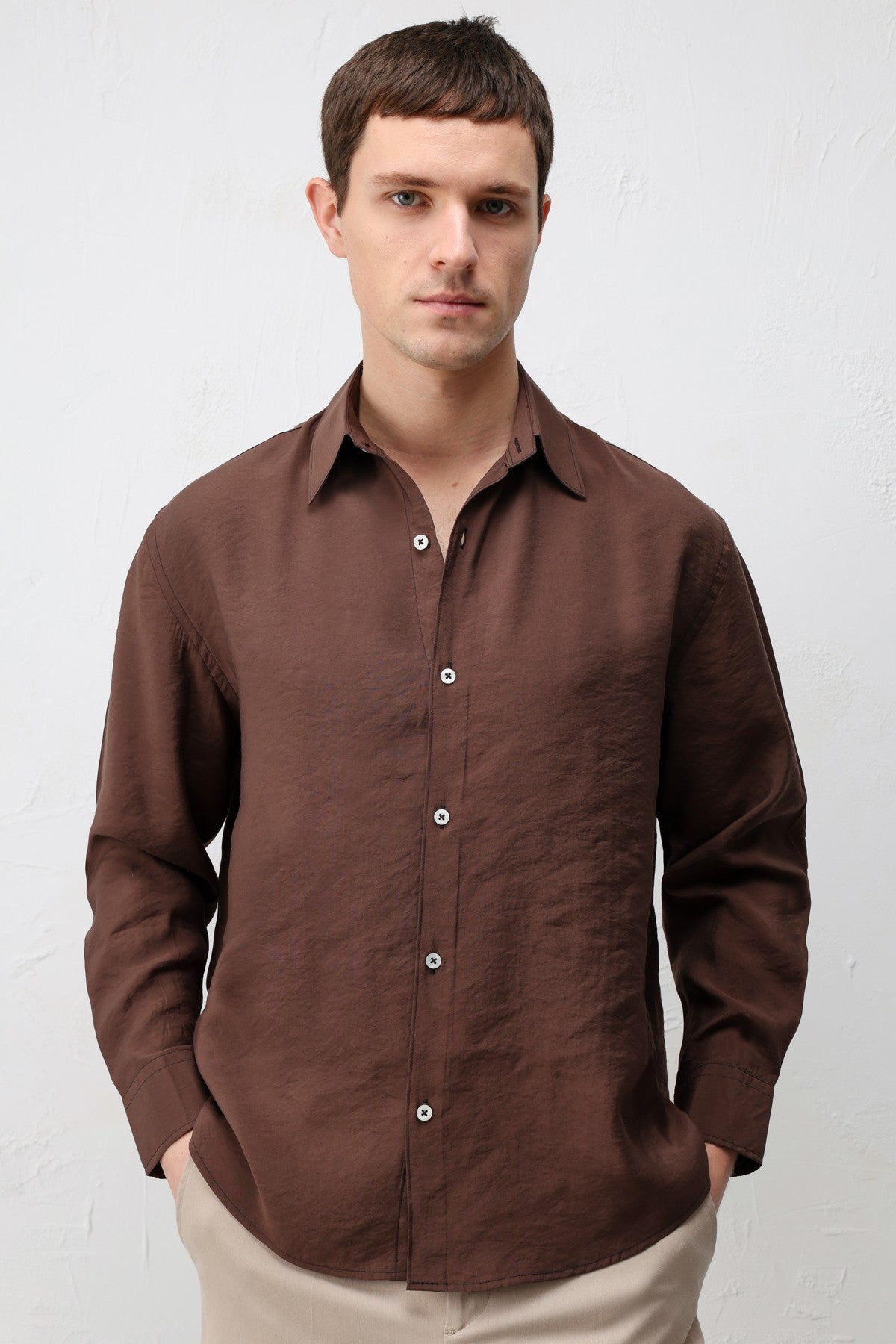 Antioch Modal-Blend Relaxed-Fit Men's Shirt