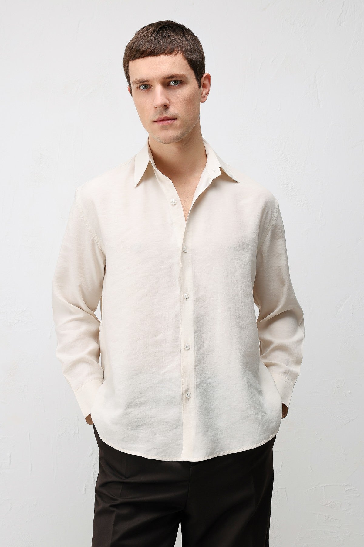 Antioch Modal-Blend Relaxed-Fit Men's Shirt