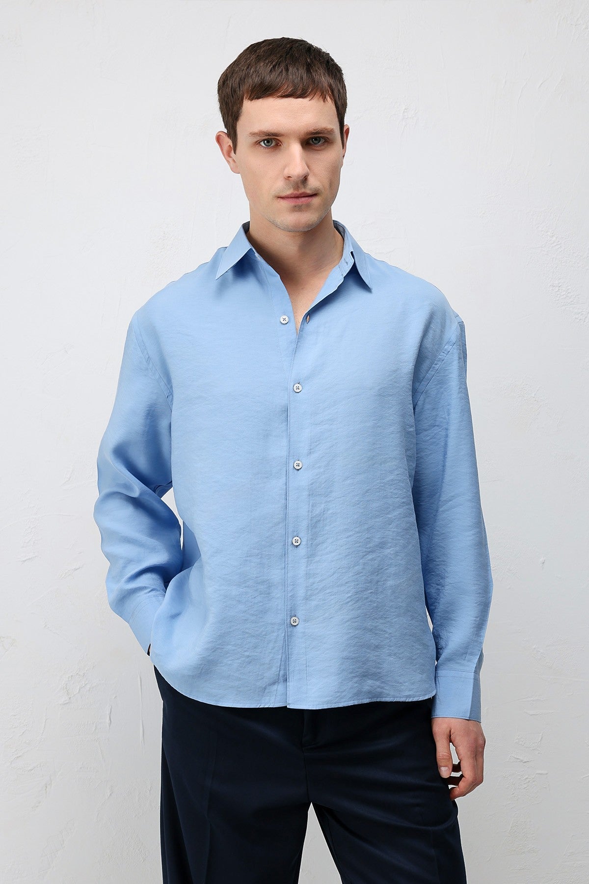 Antioch Modal-Blend Relaxed-Fit Men's Shirt