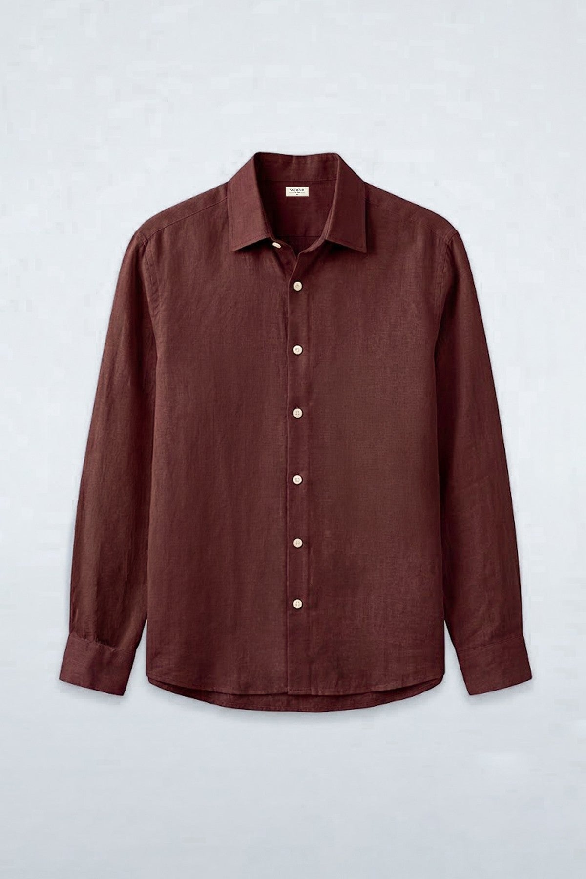 Men's Relaxed-Fit Shirt with Linen Blend