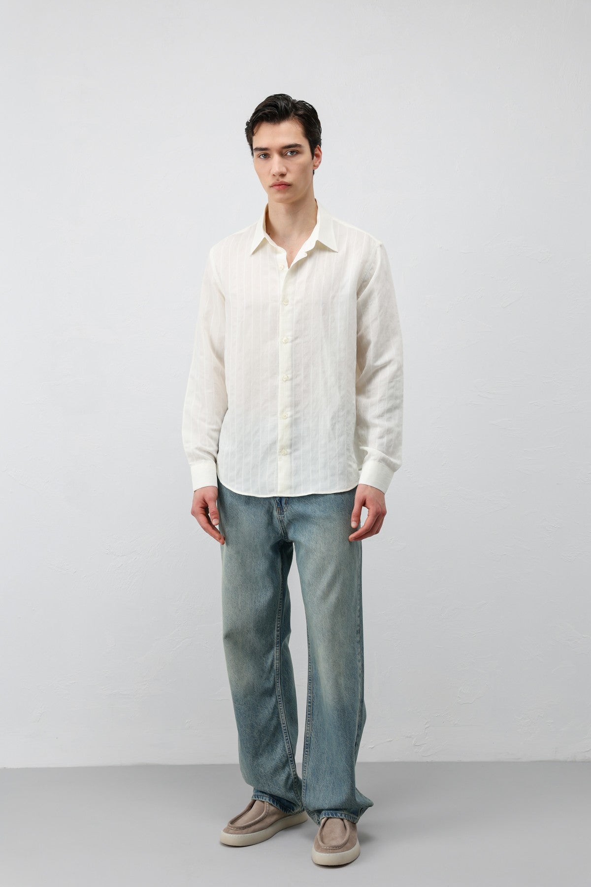 Antioch Men's Shirt with Modal Blend