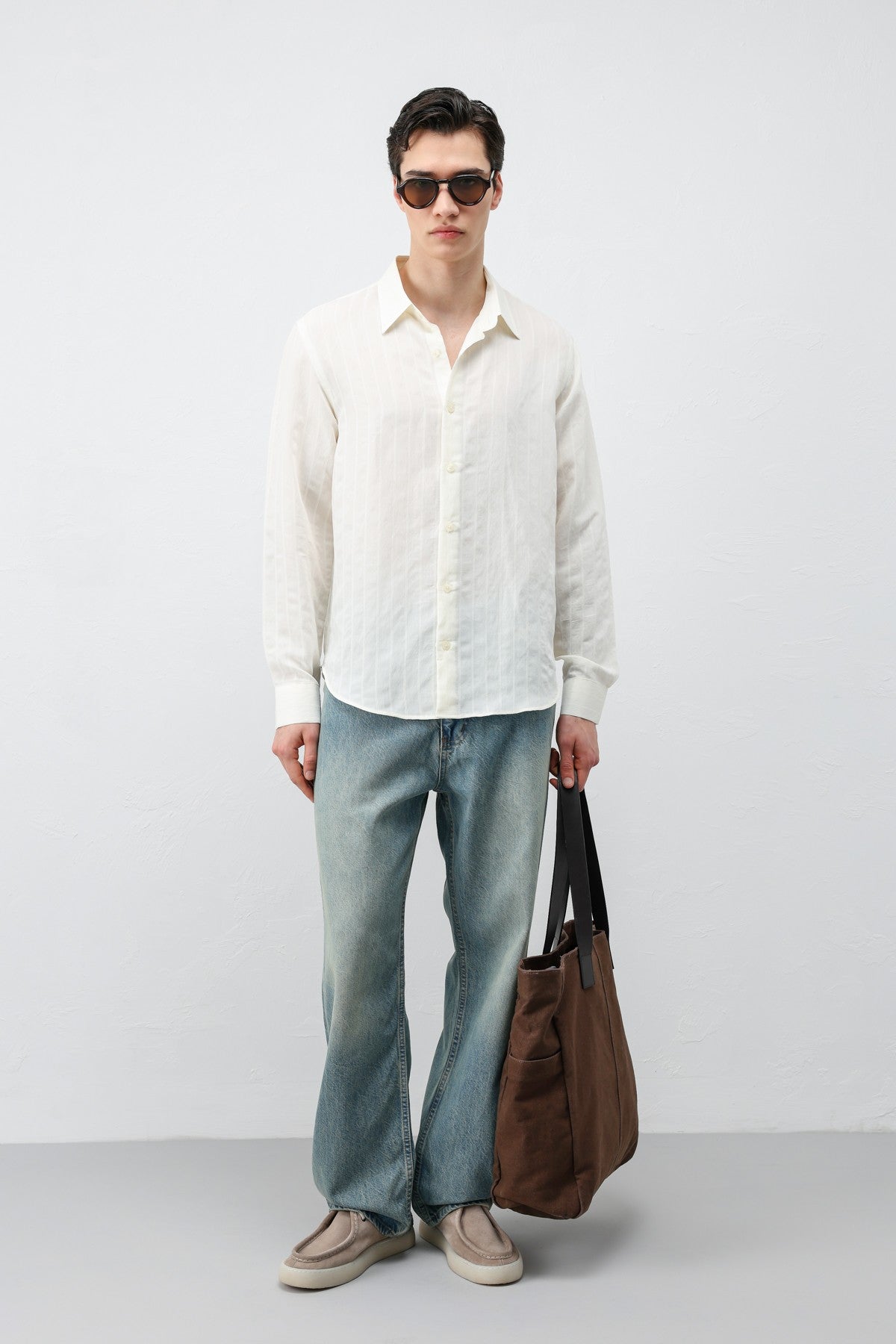 Antioch Men's Shirt with Modal Blend