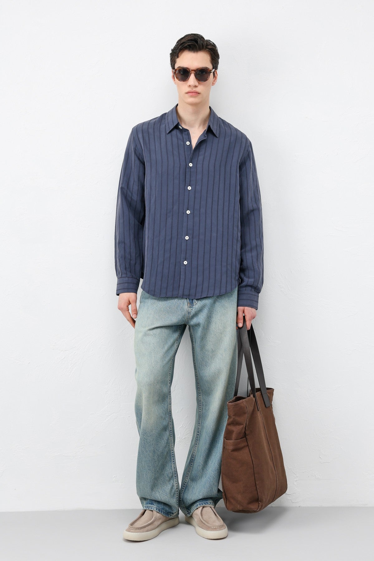 Antioch Men's Shirt with Modal Blend