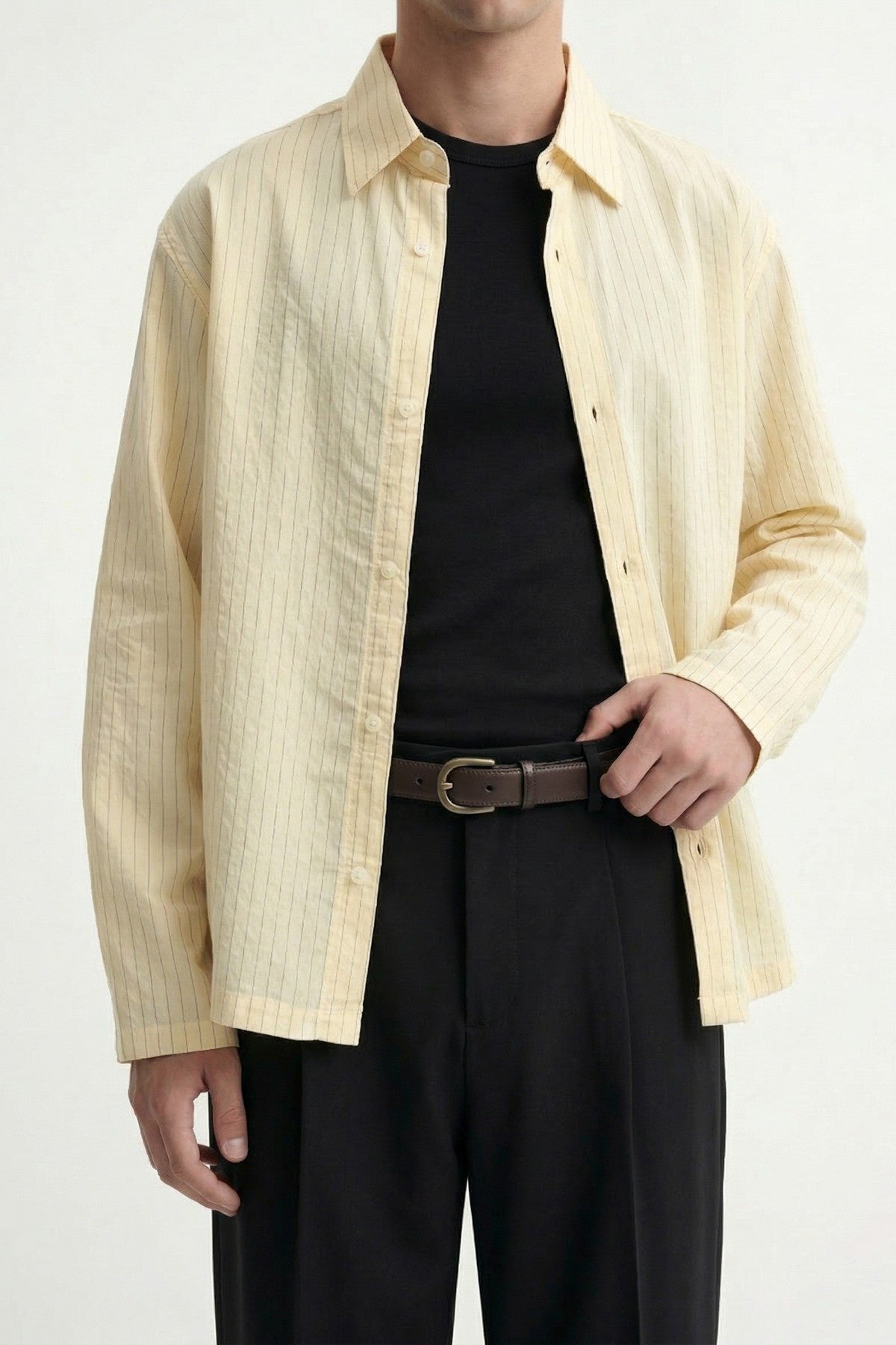 Antioch Relaxed-Fit Striped Men's Shirt