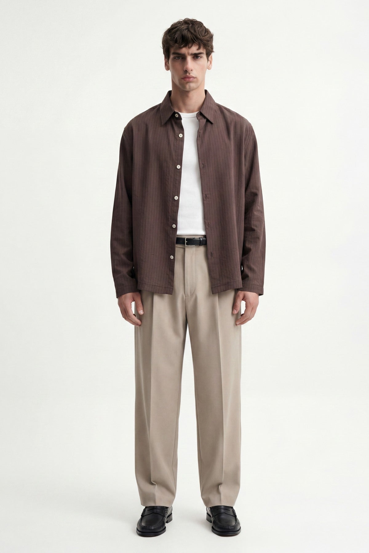 Antioch Relaxed-Fit Striped Men's Shirt