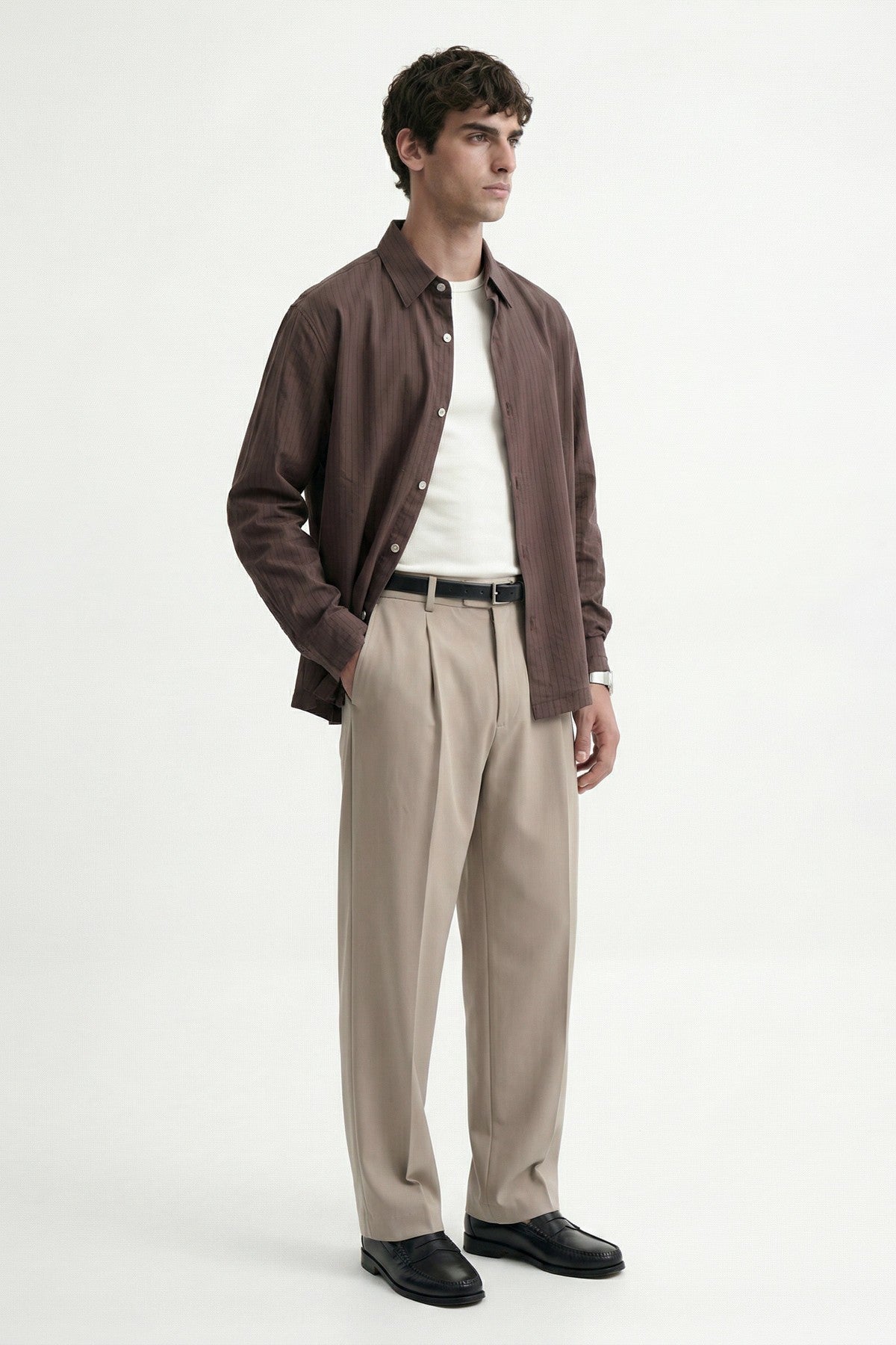 Antioch Relaxed-Fit Striped Men's Shirt