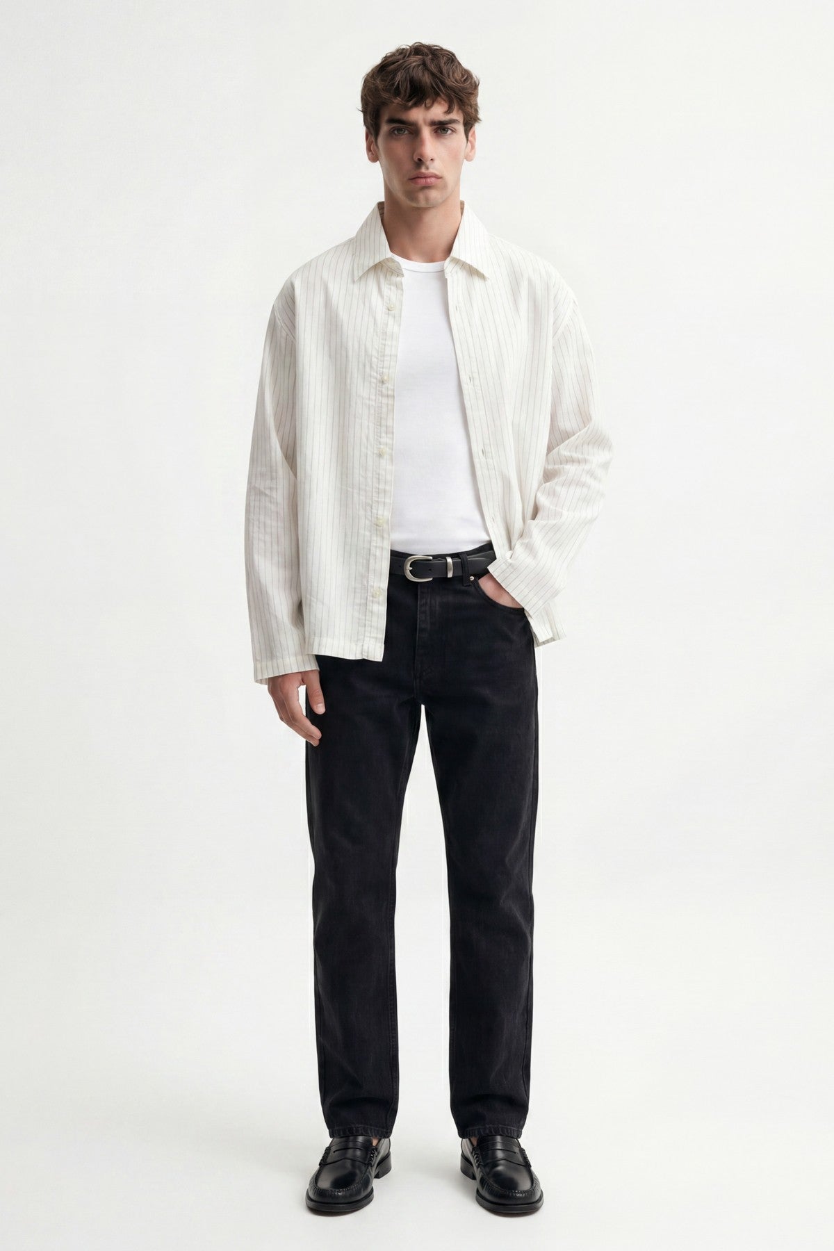 Antioch Relaxed-Fit Striped Men's Shirt