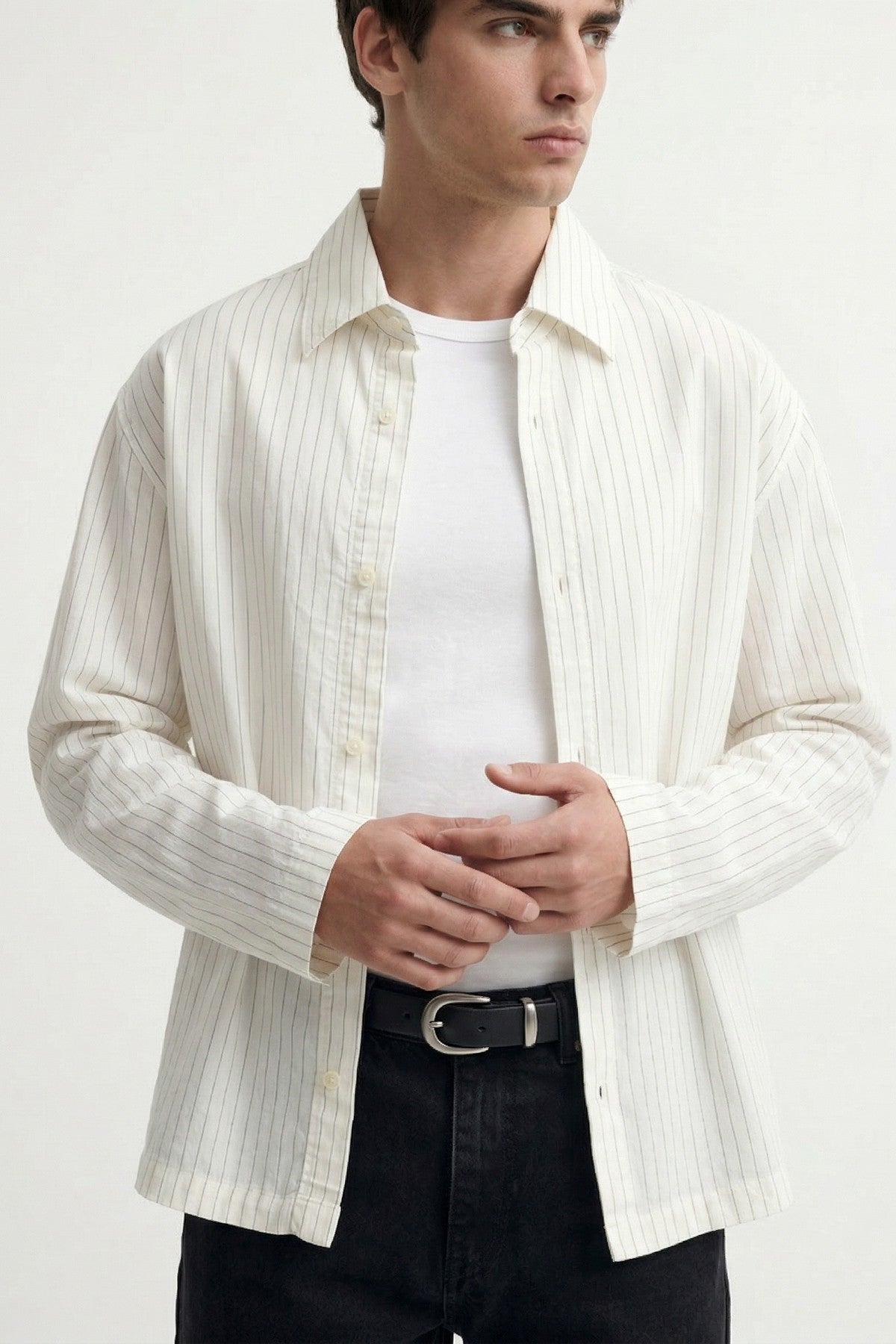 Antioch Relaxed-Fit Striped Men's Shirt
