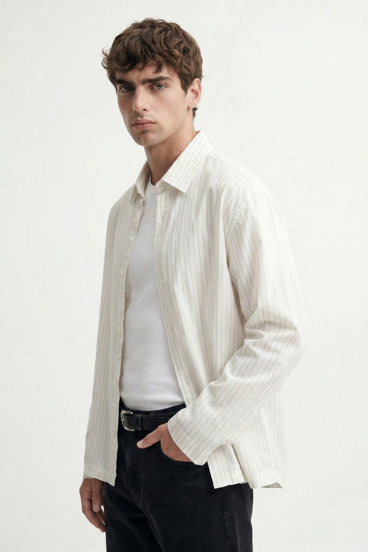 Antioch Relaxed-Fit Striped Men's Shirt