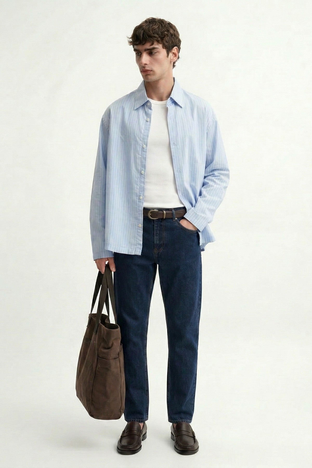 Antioch Relaxed-Fit Striped Men's Shirt