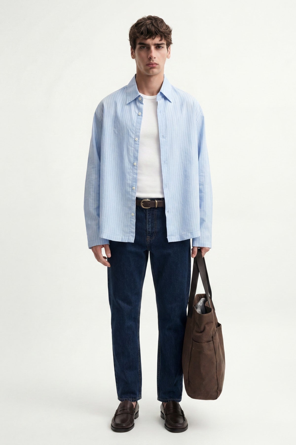 Antioch Relaxed-Fit Striped Men's Shirt